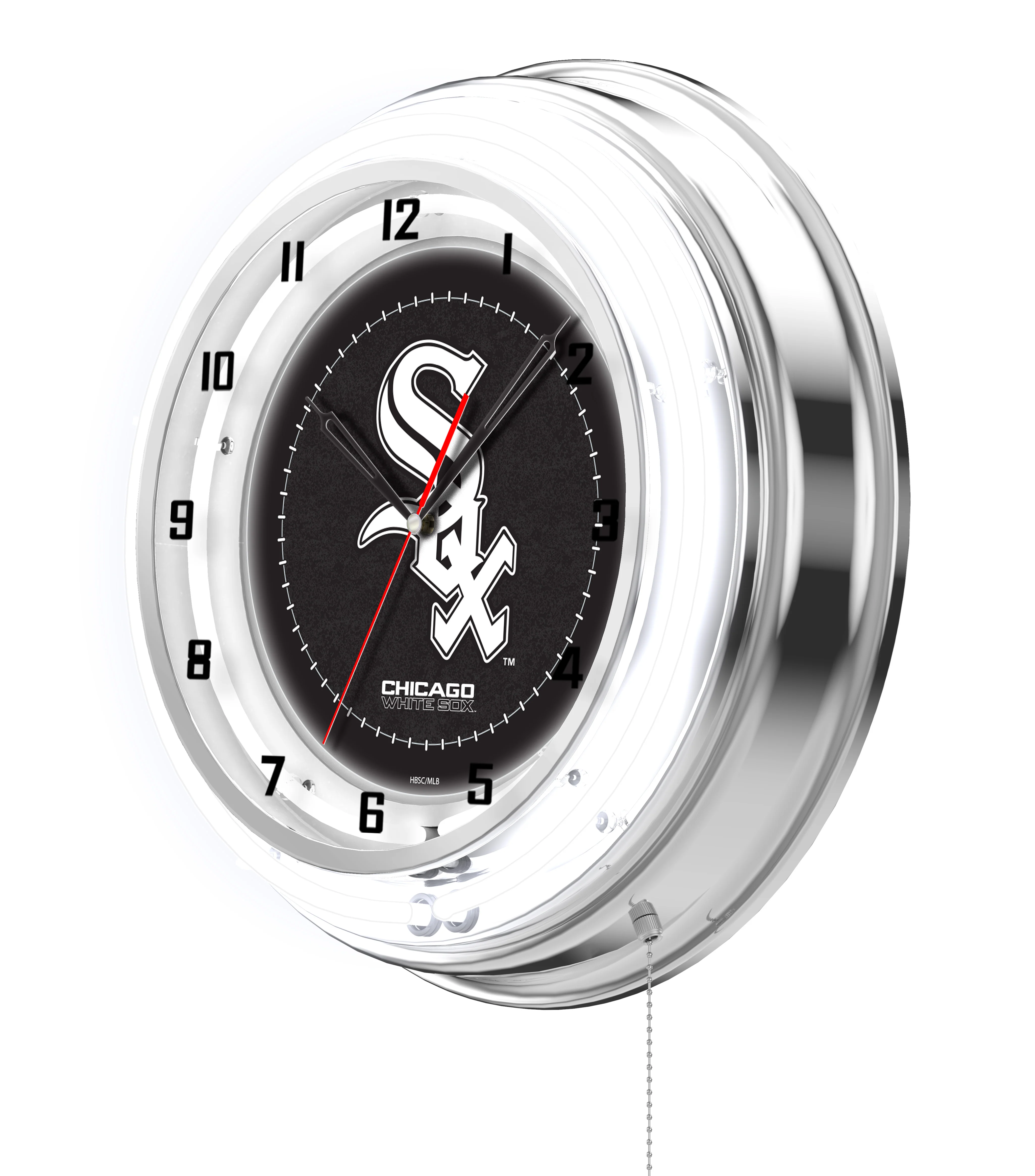MLB Licensed 19" Double Neon Wall Clock - Image 4