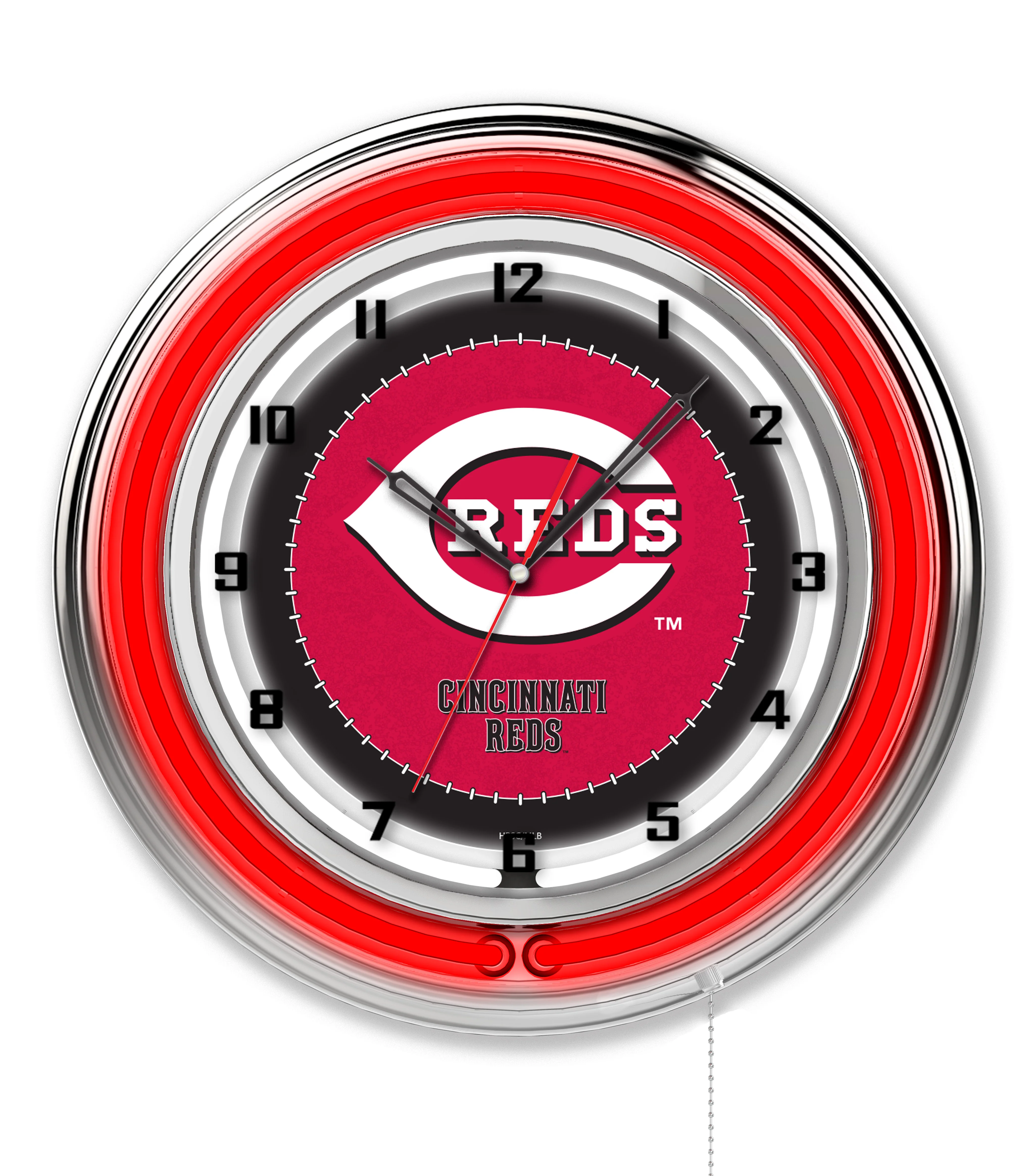 MLB Licensed 19" Double Neon Wall Clock - Image 43