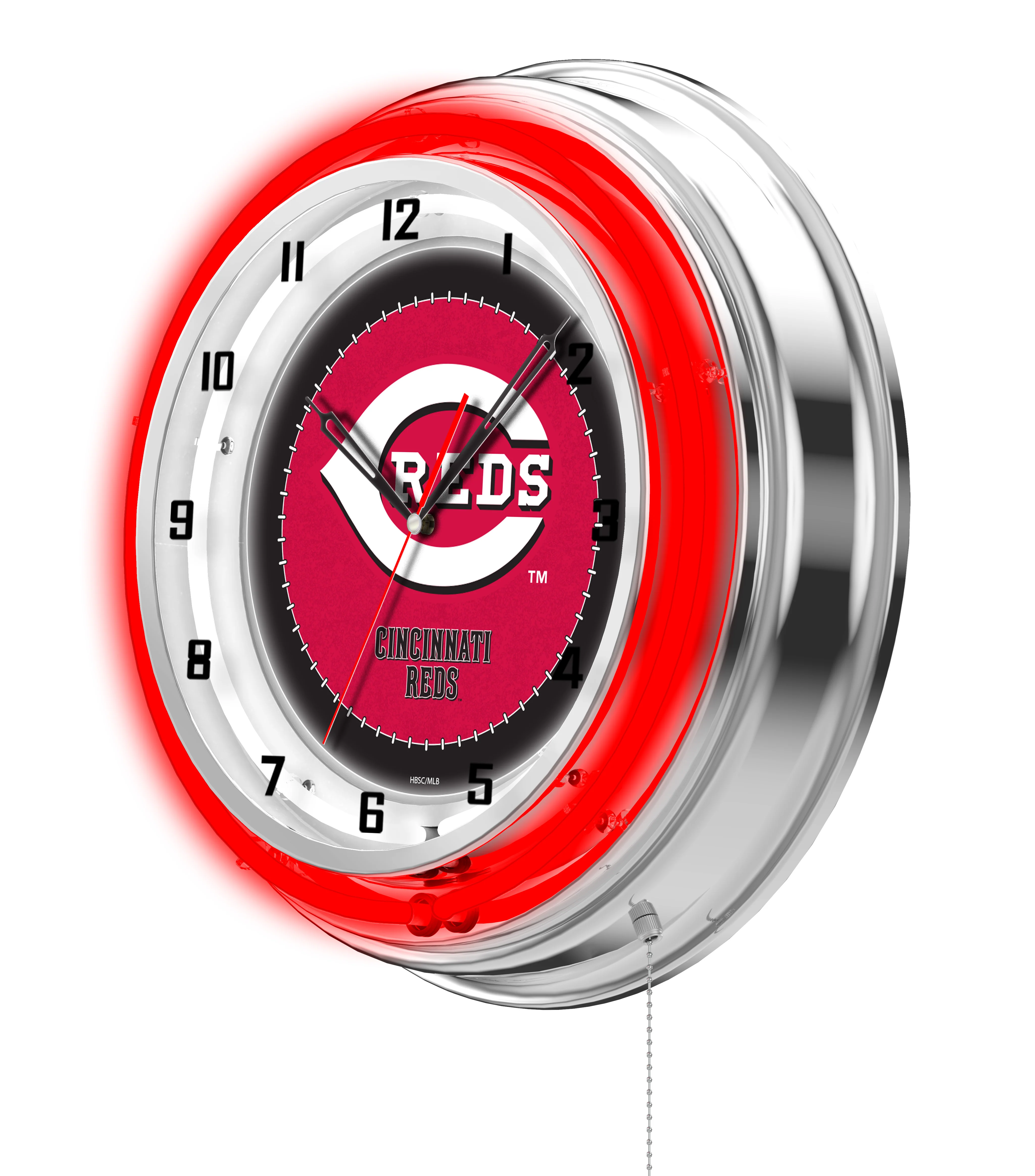 MLB Licensed 19" Double Neon Wall Clock - Image 44