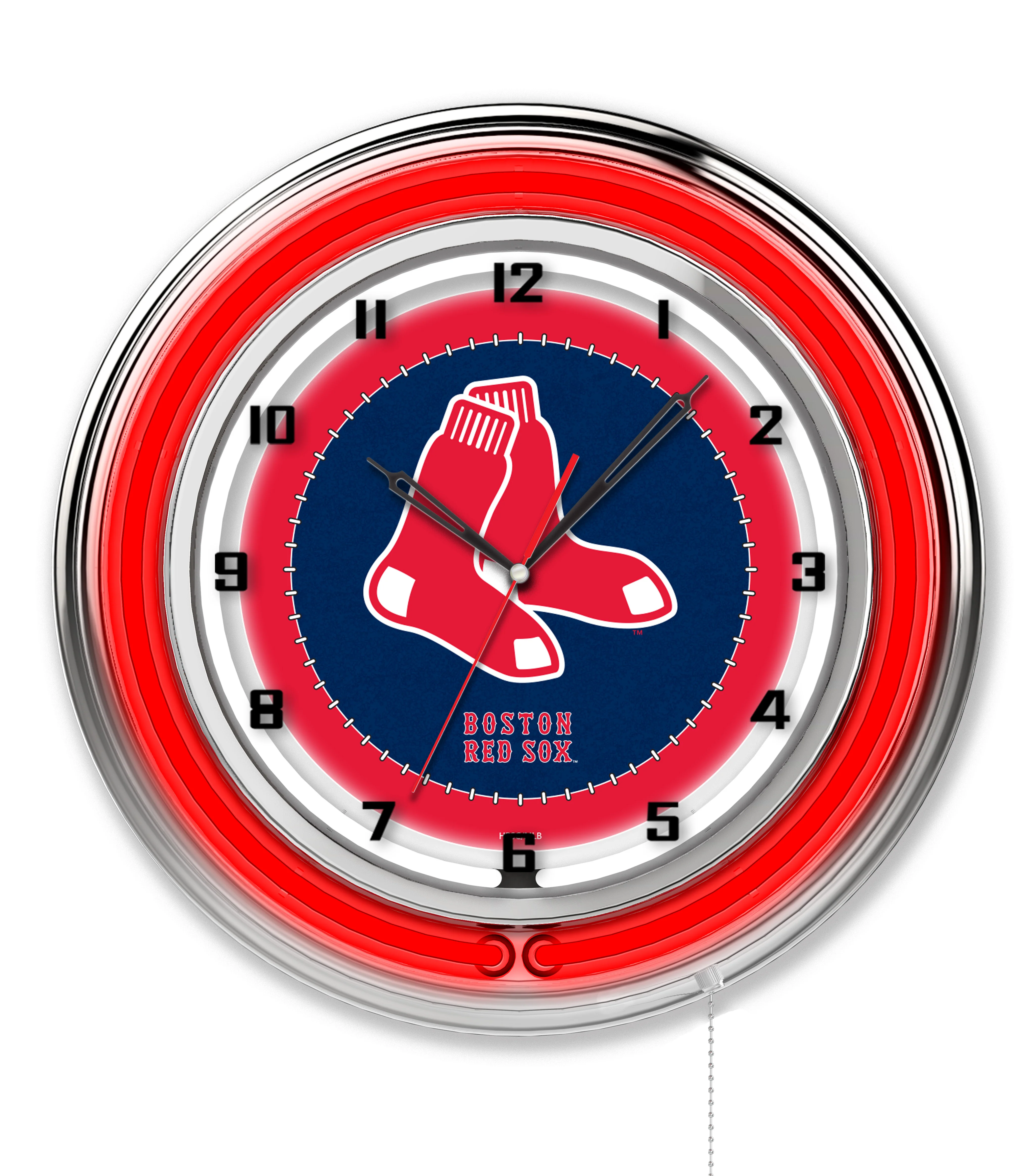 MLB Licensed 19" Double Neon Wall Clock - Image 45