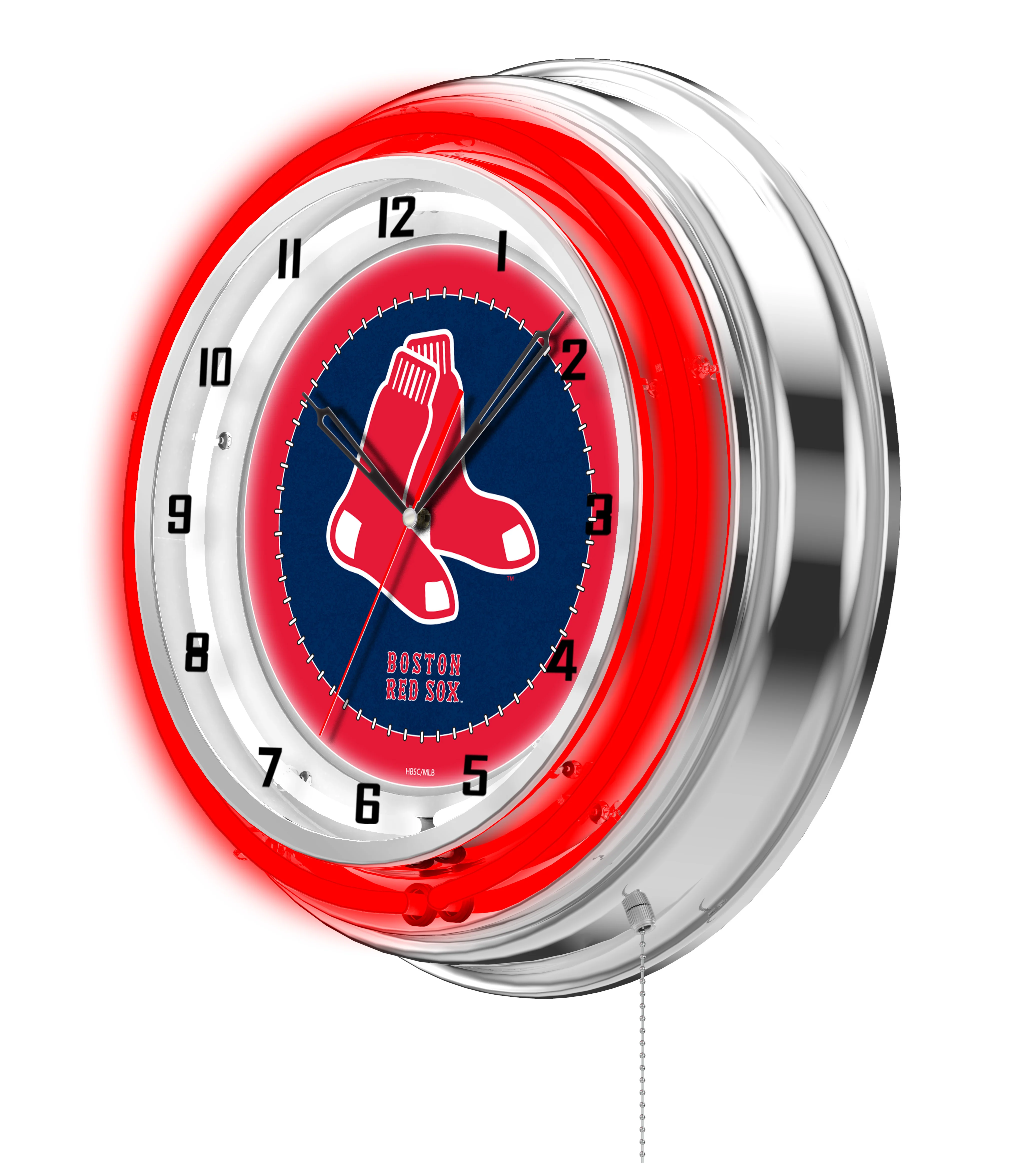 MLB Licensed 19" Double Neon Wall Clock - Image 46