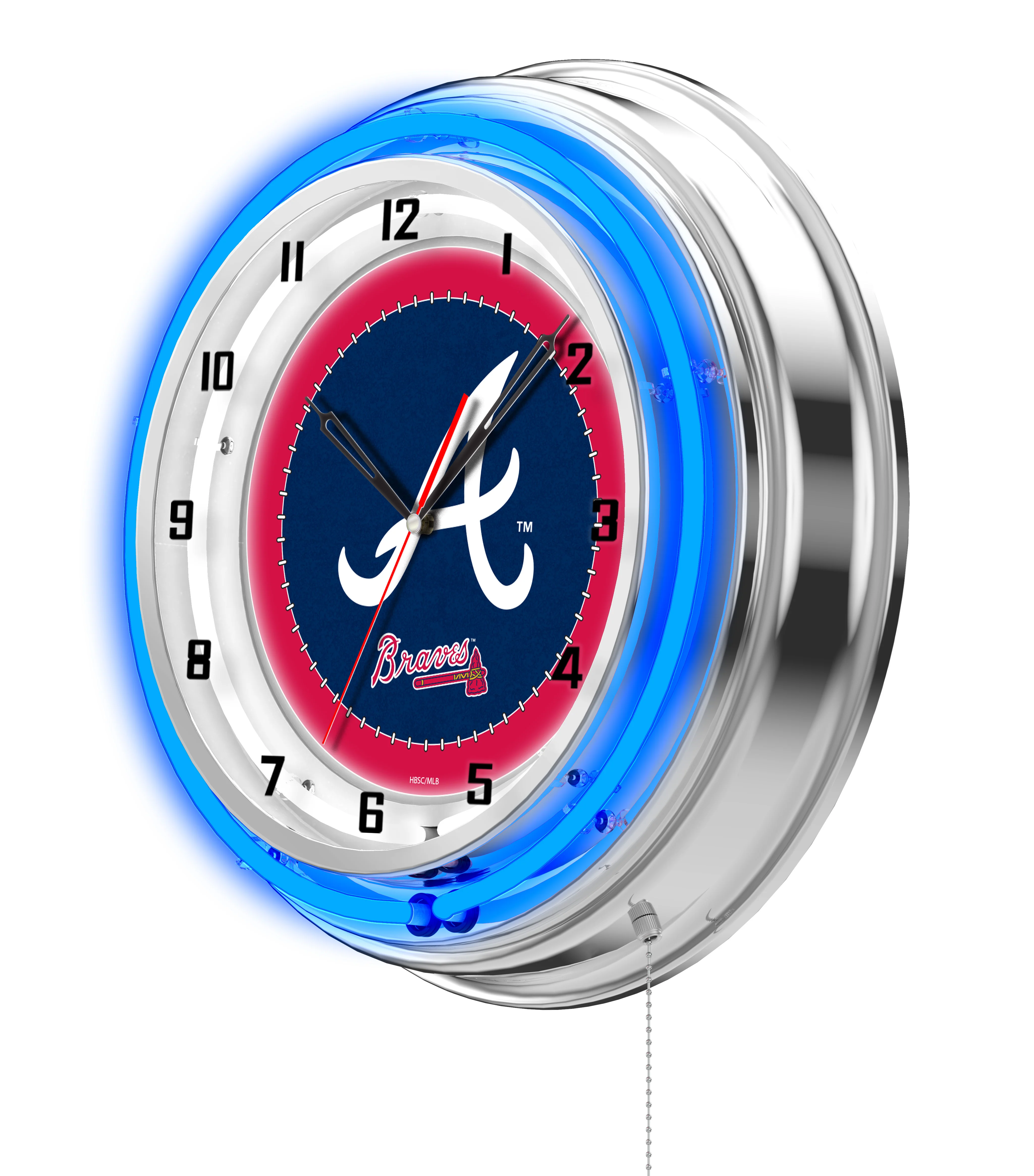 MLB Licensed 19" Double Neon Wall Clock - Image 50