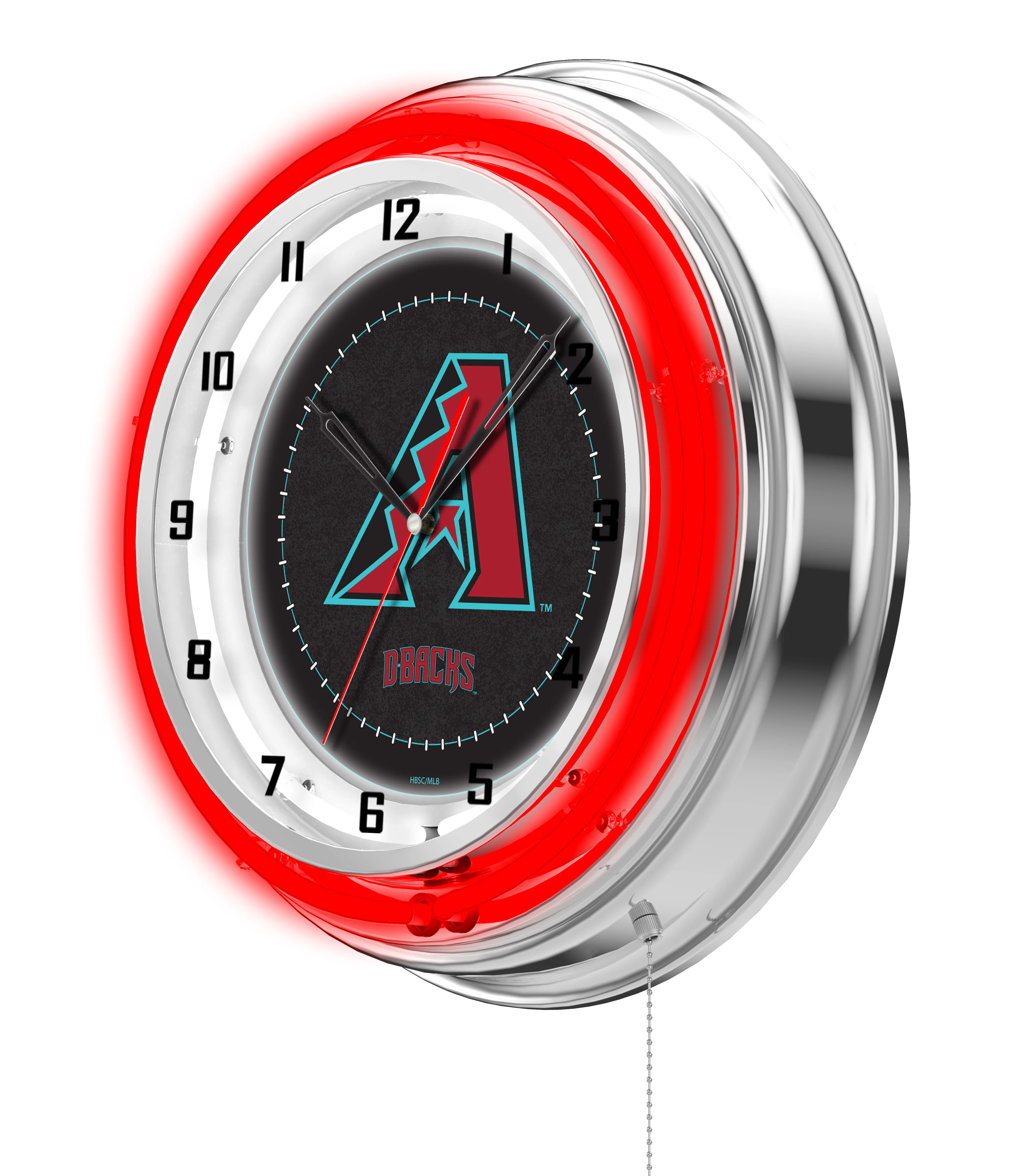 MLB Licensed 19" Double Neon Wall Clock - Image 52