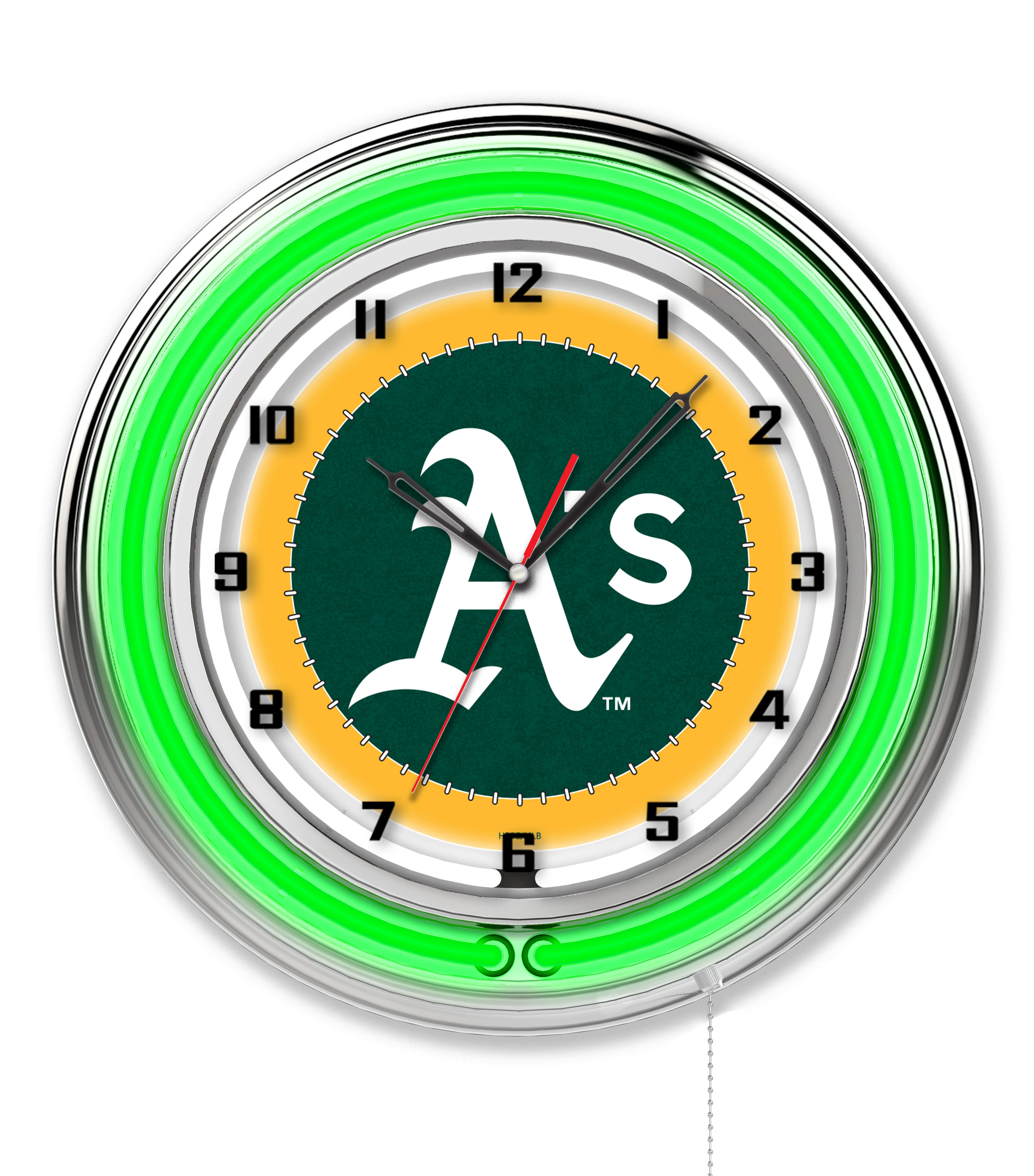MLB Licensed 19" Double Neon Wall Clock - Image 55