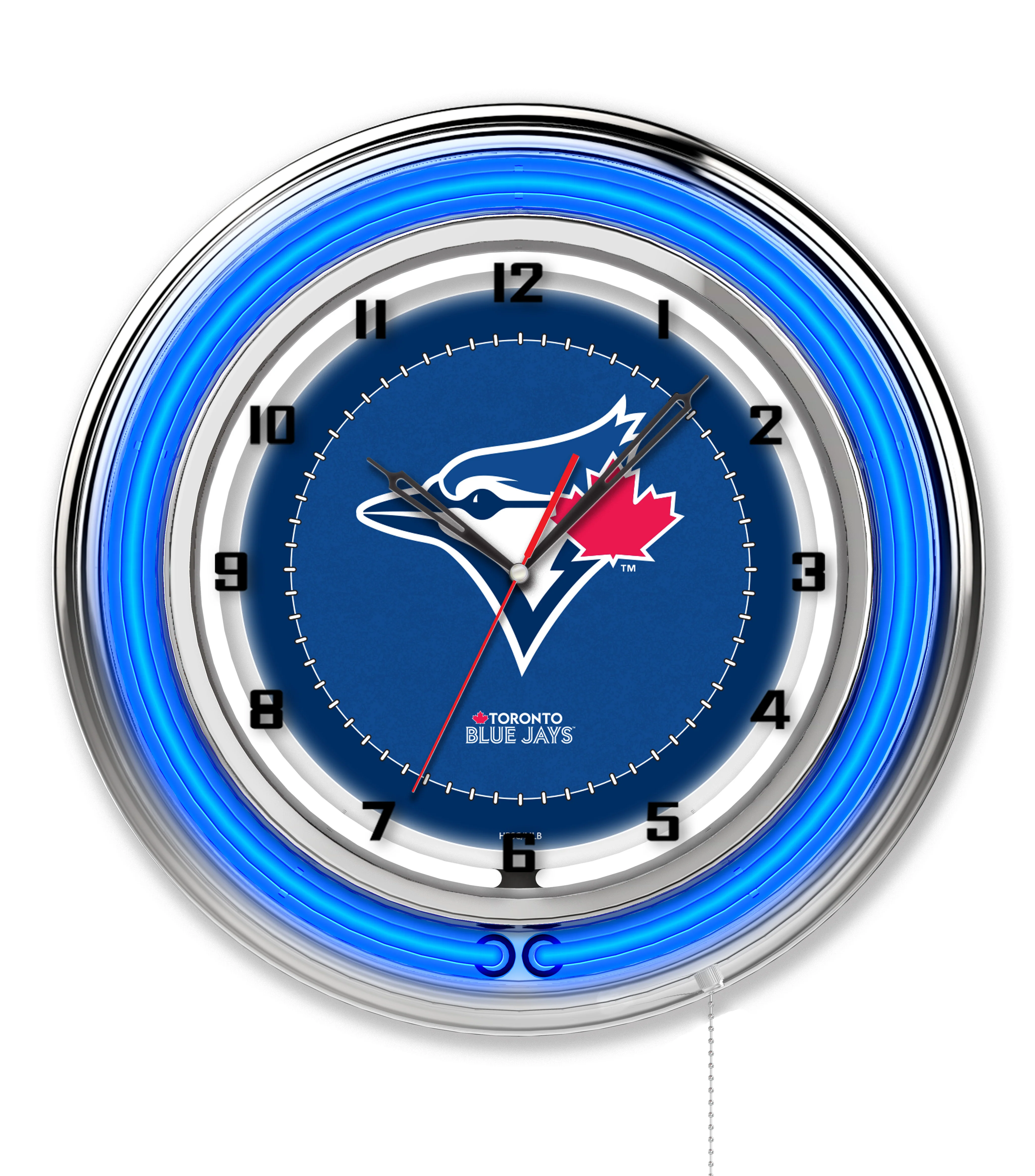 MLB Licensed 19" Double Neon Wall Clock - Image 7