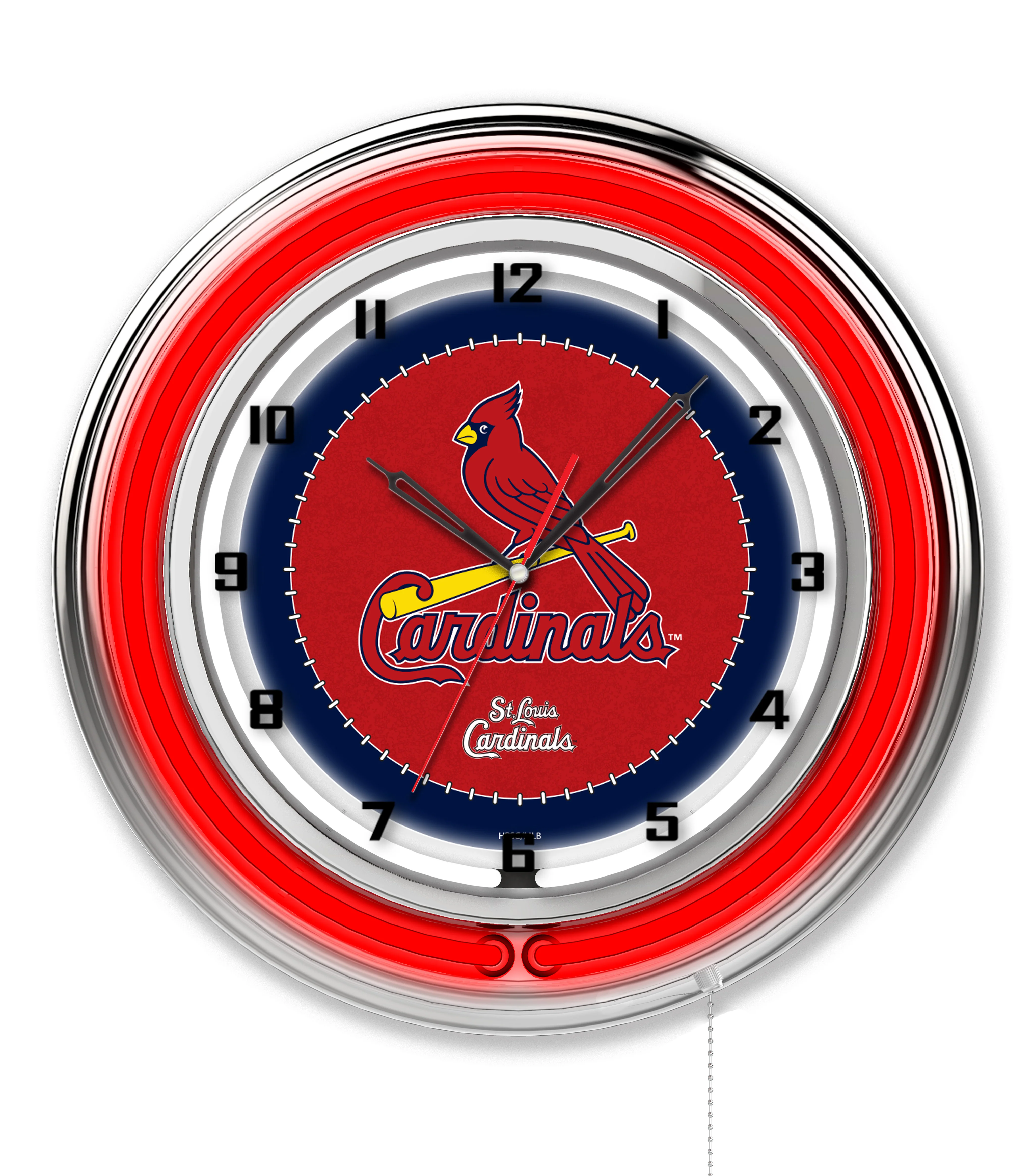 MLB Licensed 19" Double Neon Wall Clock - Image 9