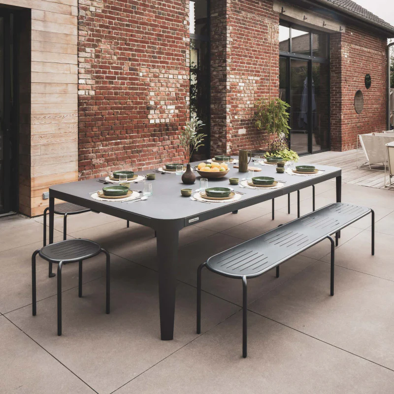 Cornilleau Hyphen Outdoor Ping Pong Table - Black Grey - Image 6
