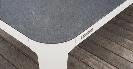 Cornilleau Hyphen Outdoor Ping Pong Table - White - Image 3