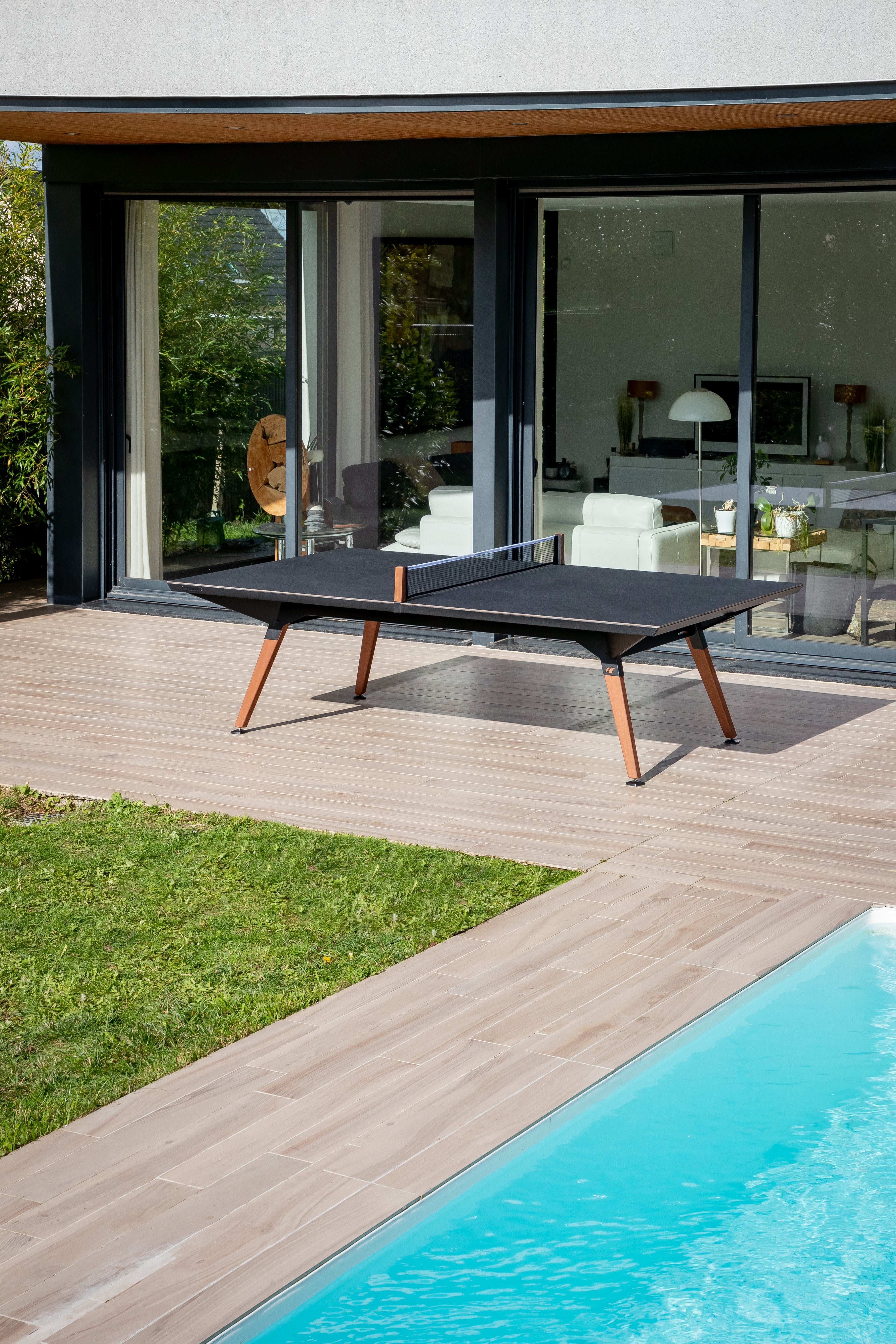 Cornilleau Origins Outdoor Stone Top Ping Pong Table - Image 15