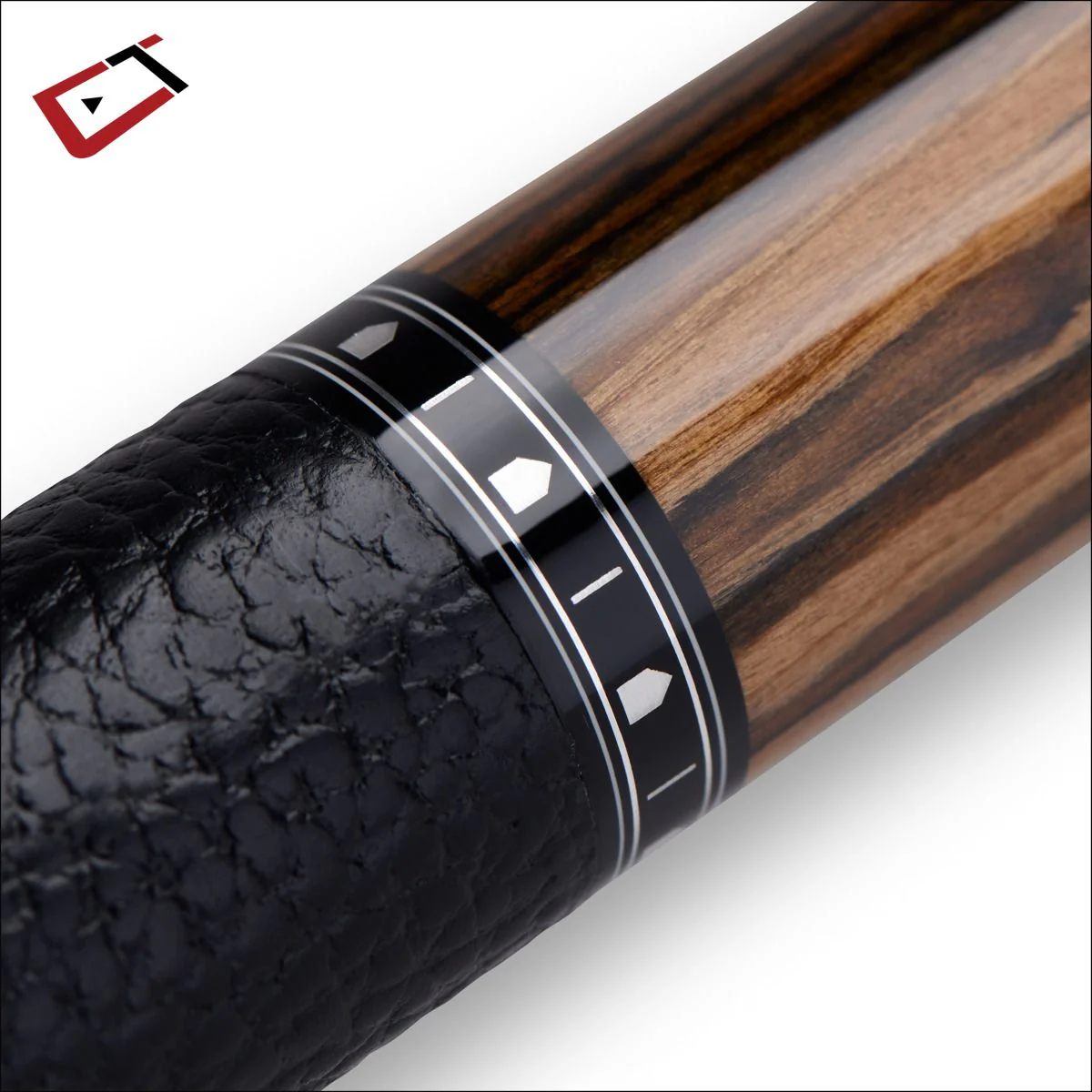 Cuetec Cynergy Truewood Ebony II Leather Wrap - Image 3