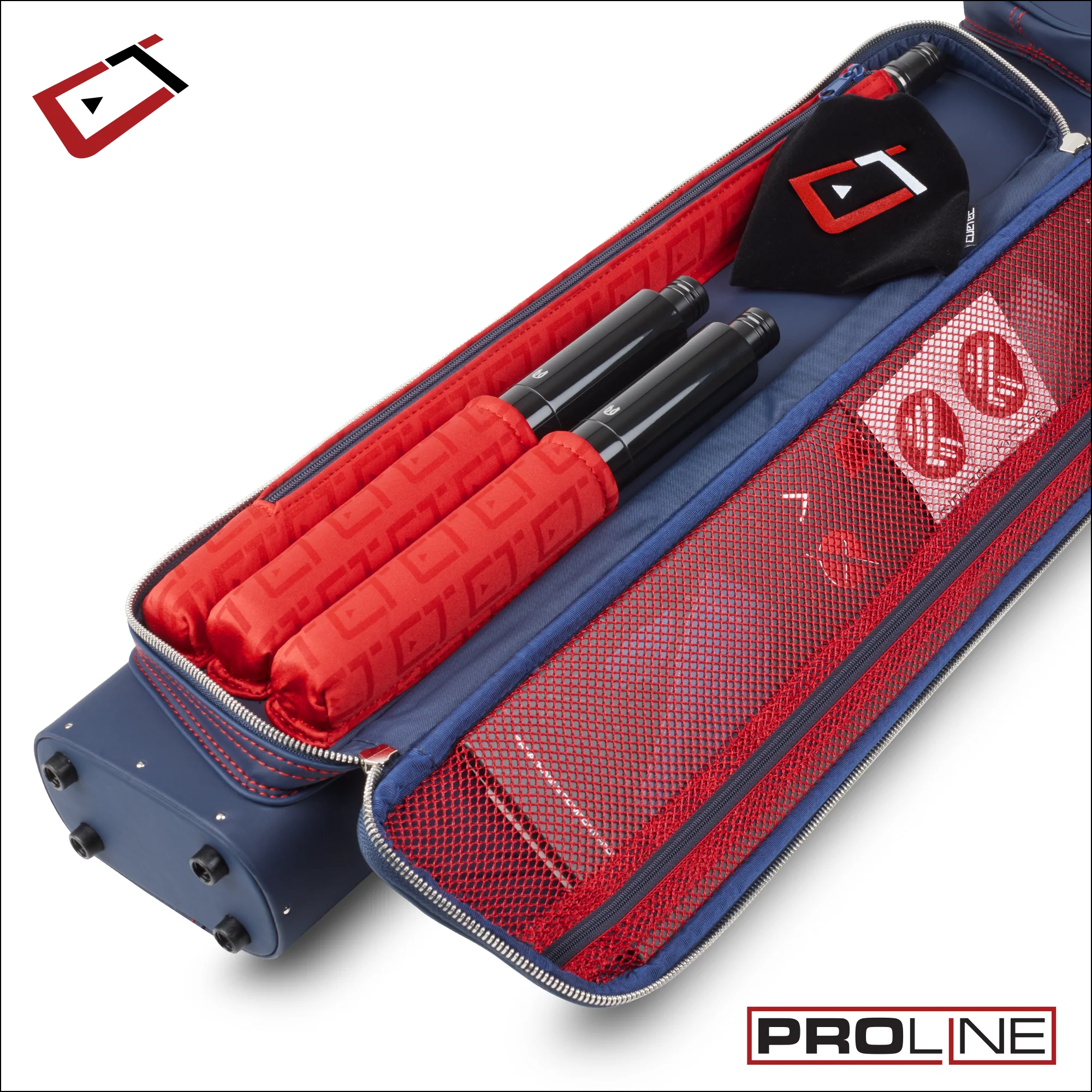Cuetec Pro Line Navy 3x5 Hard Case - Image 8