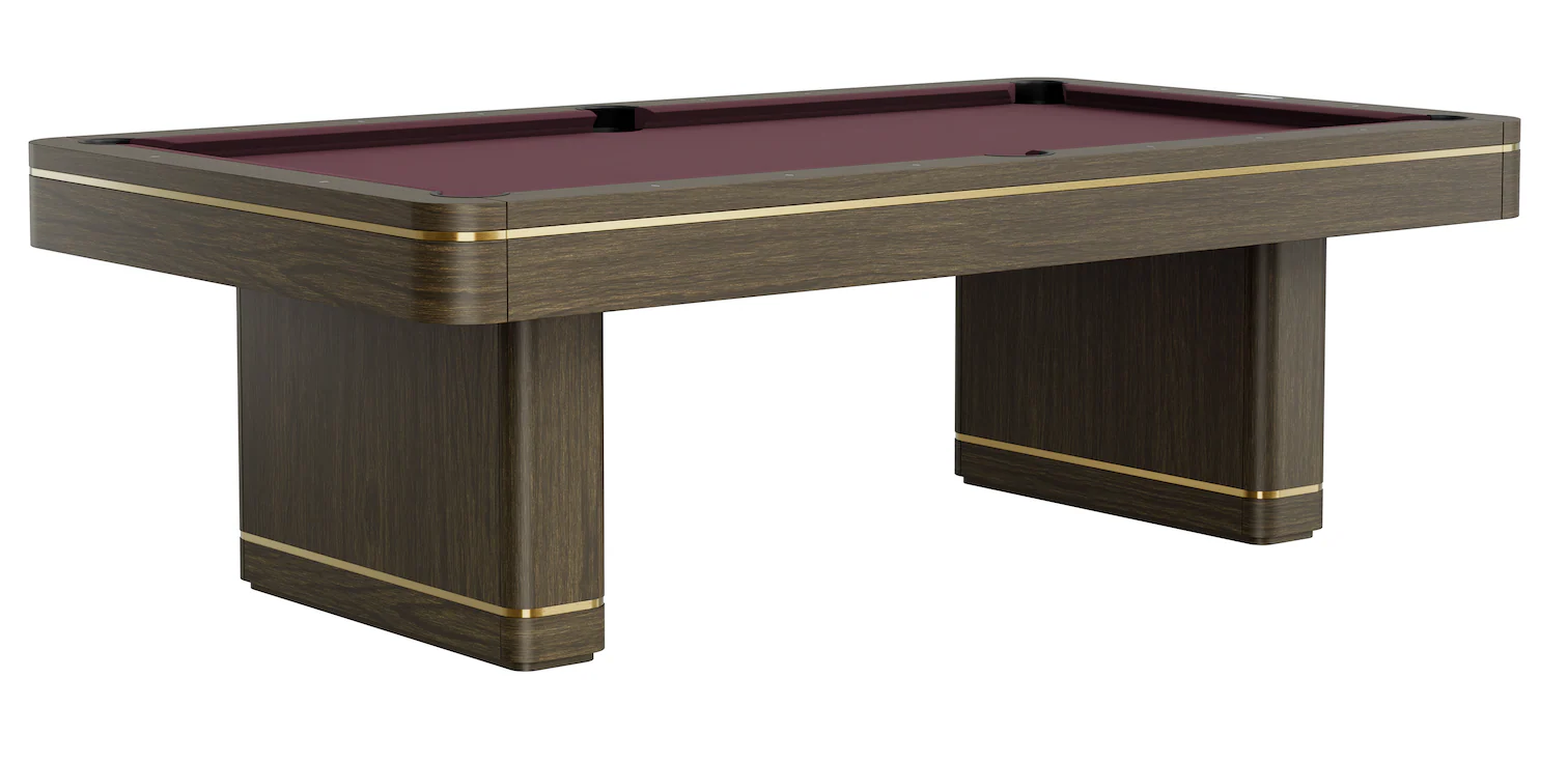Deco 8' Pool Table - Shadow Greige