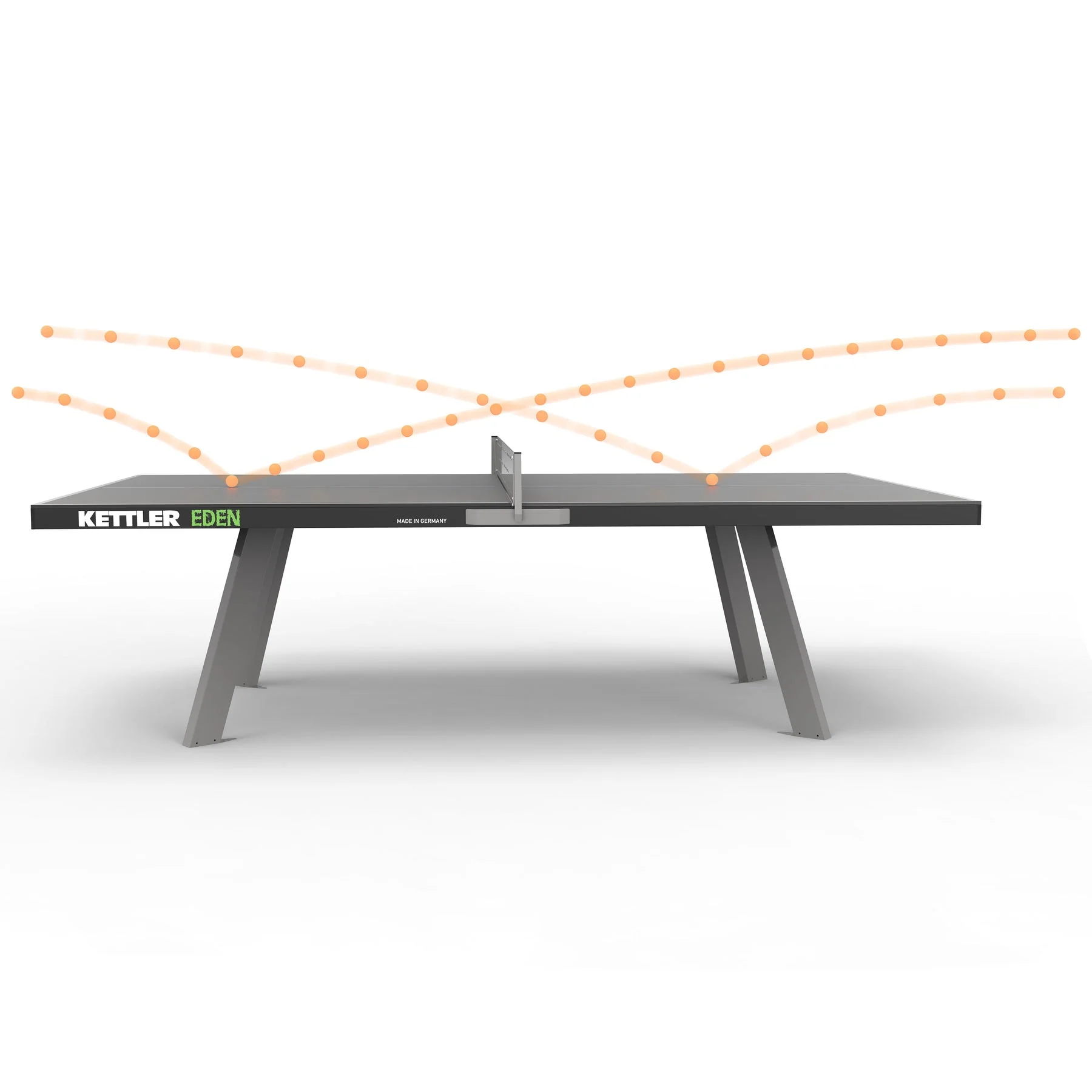 Eden Outdoor Stationary Table Tennis Table - Image 3