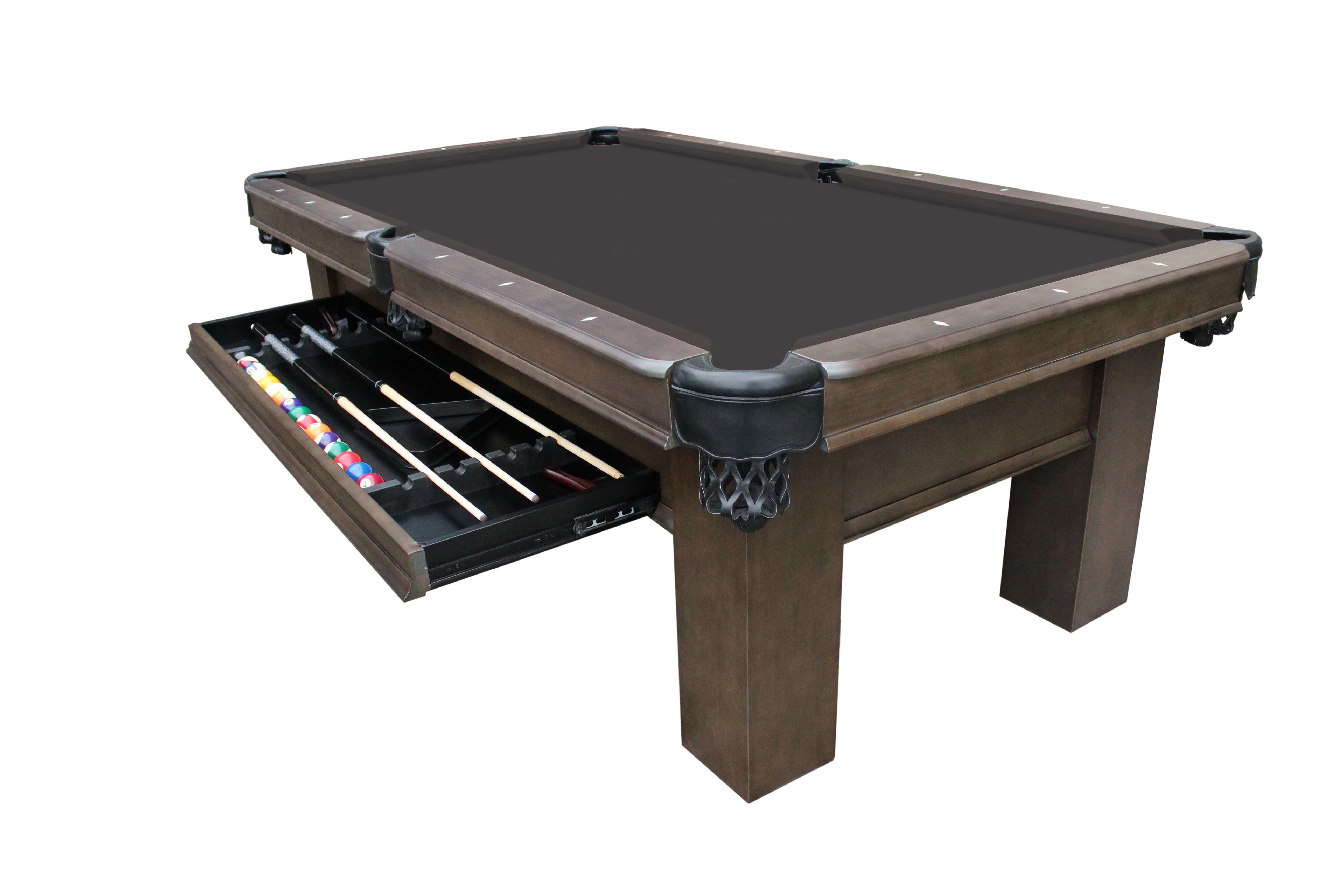Elias 8' Pool Table with Drawer - Image 6