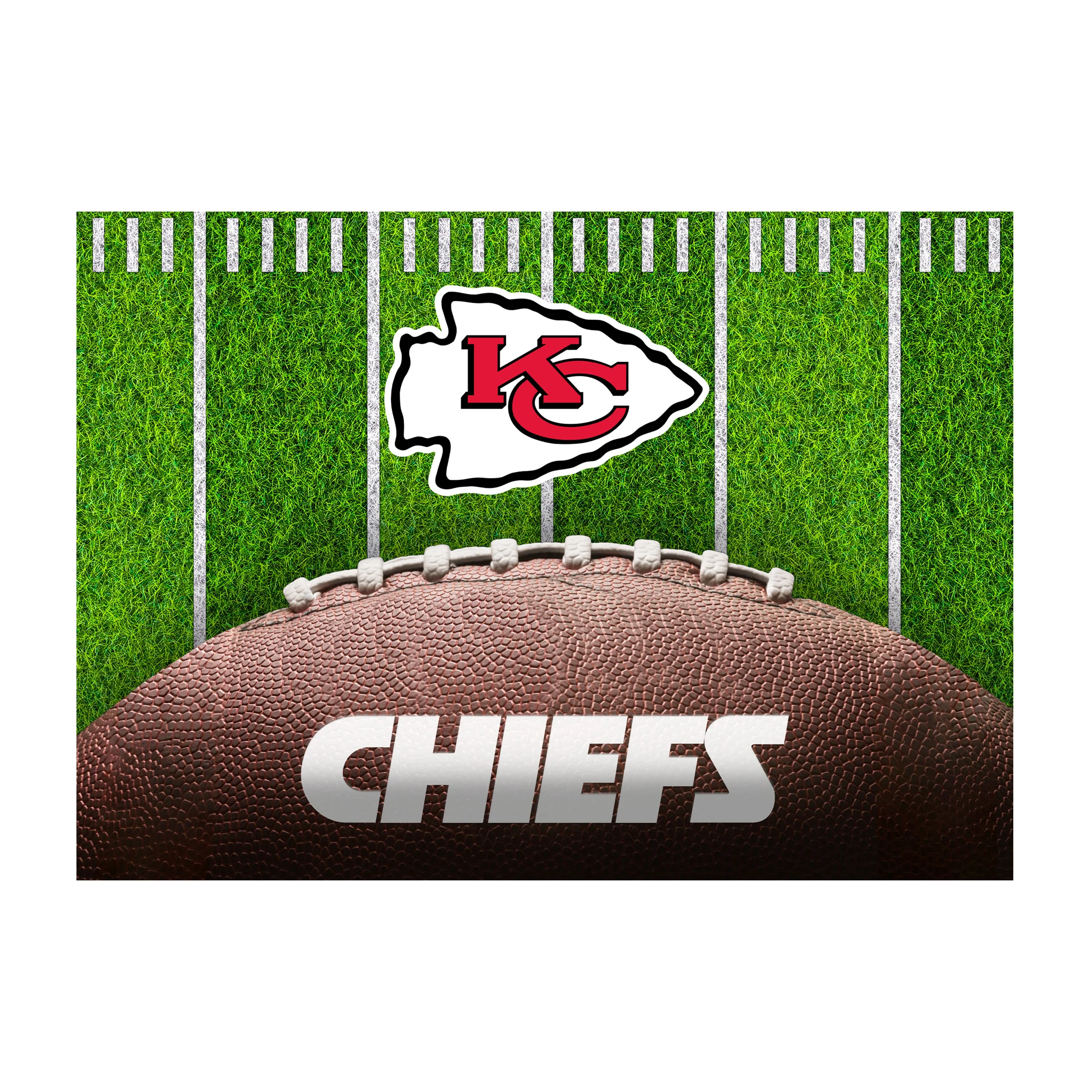 NFL Licensed 5x7 Football Field Area Rugs - Image 13