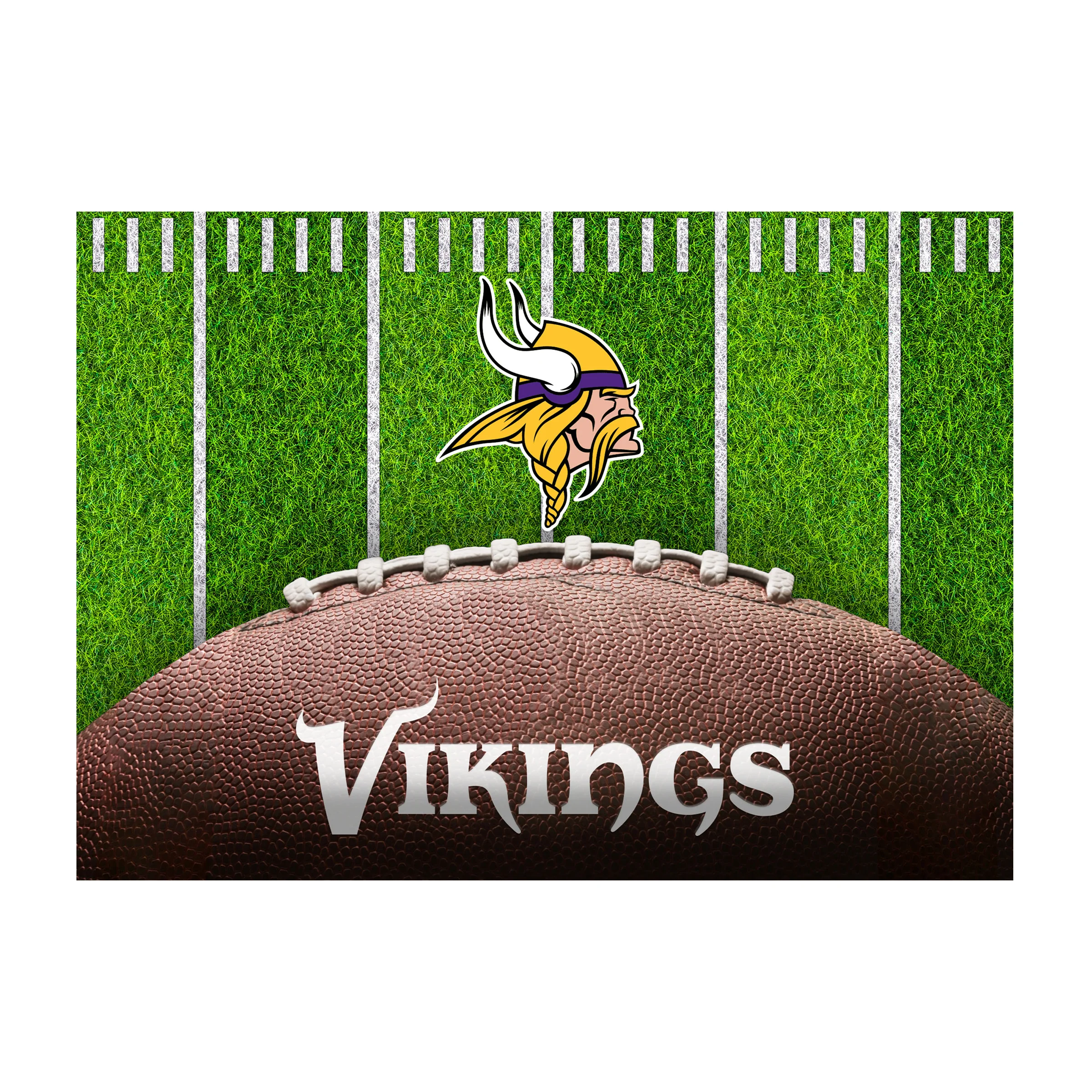 NFL Licensed 5x7 Football Field Area Rugs - Image 16