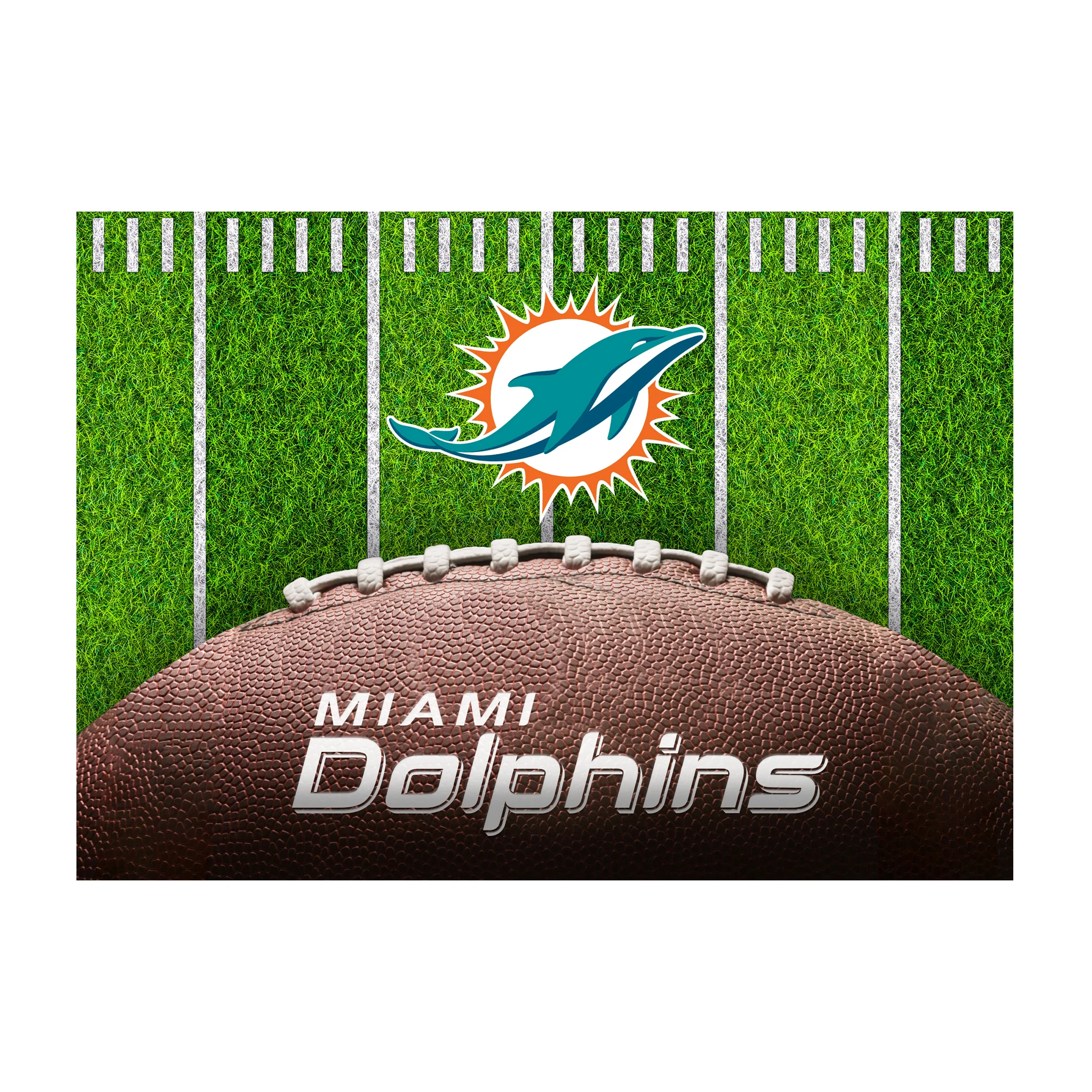NFL Licensed 5x7 Football Field Area Rugs - Image 19