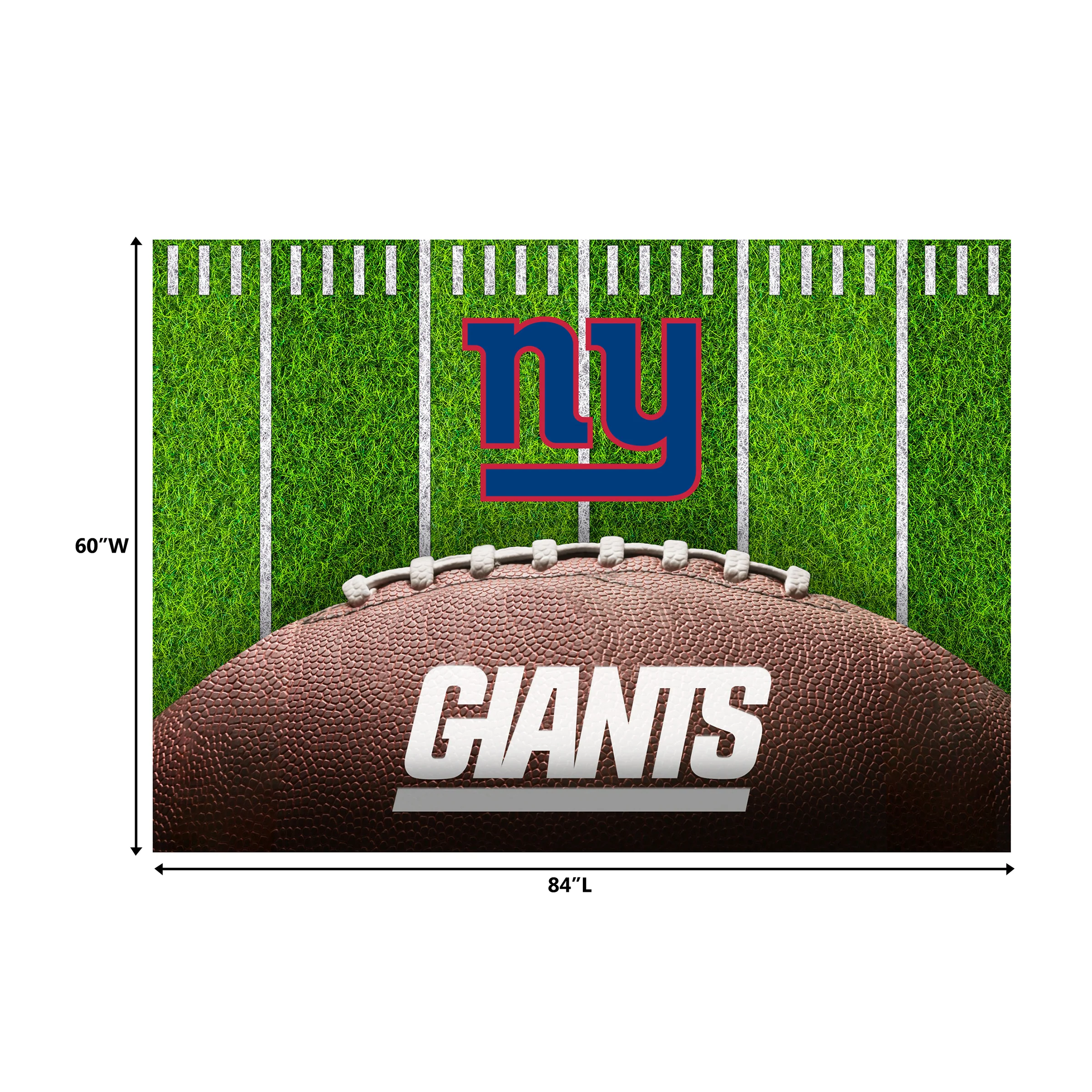 NFL Licensed 5x7 Football Field Area Rugs - Image 29