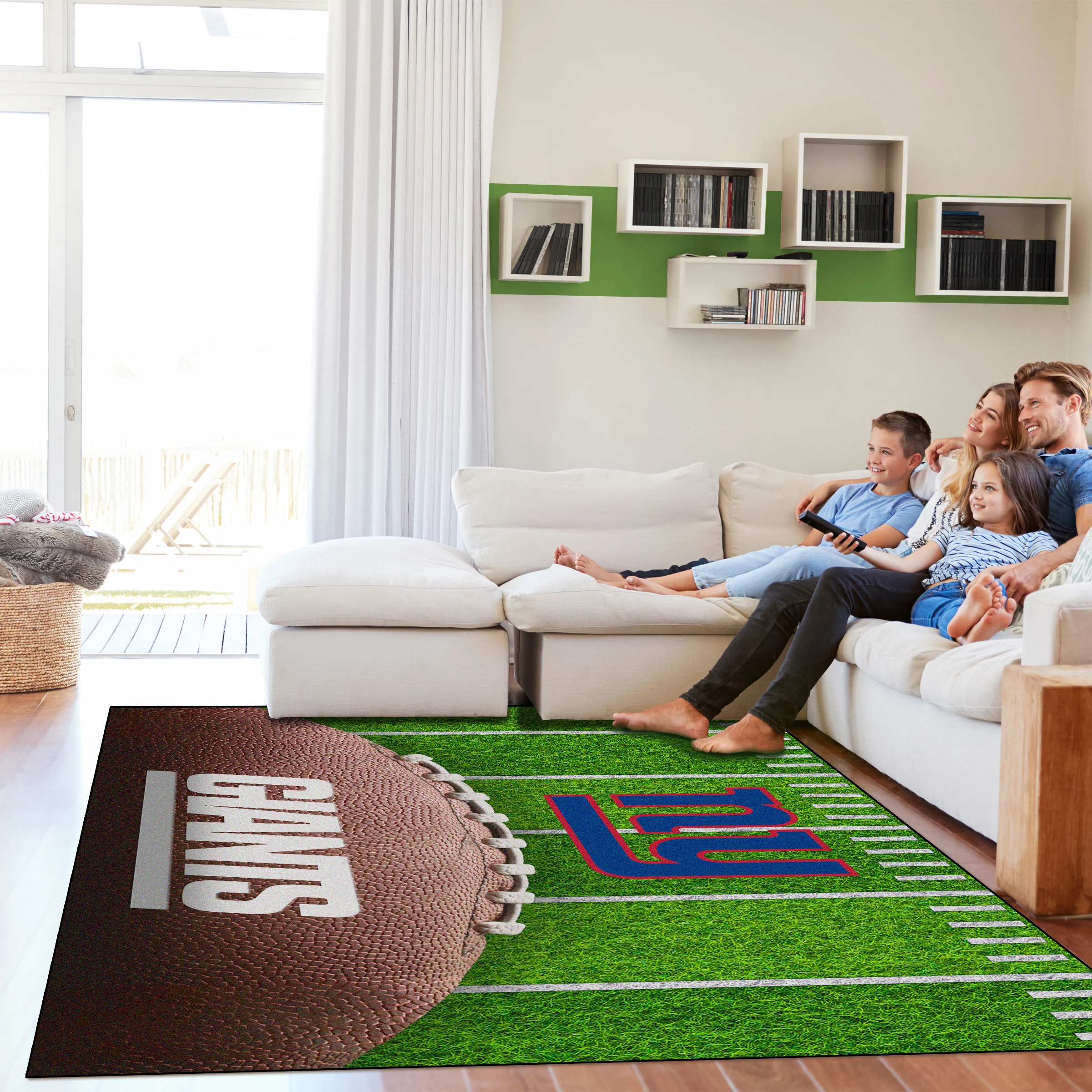 NFL Licensed 5x7 Football Field Area Rugs - Image 30