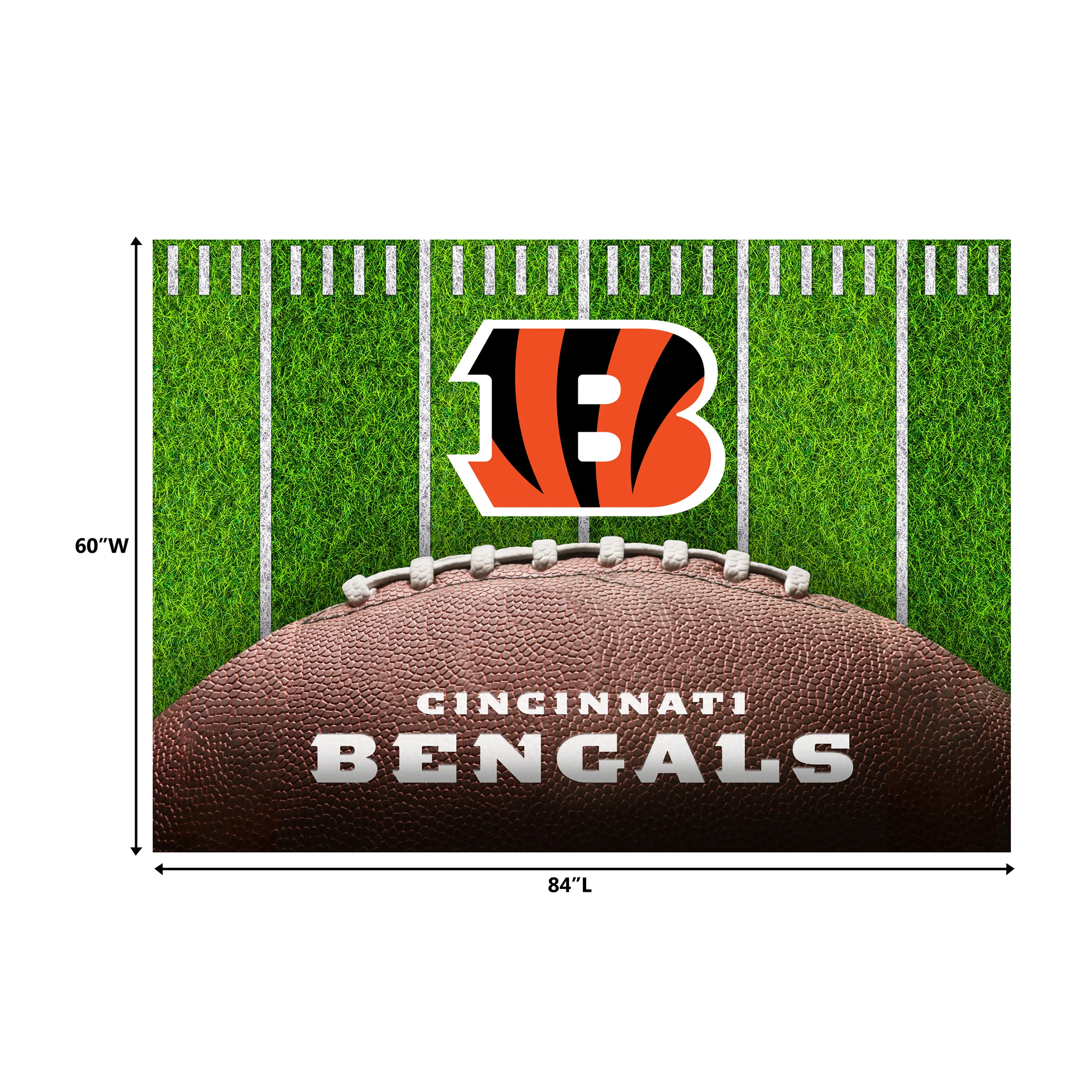 NFL Licensed 5x7 Football Field Area Rugs - Image 41