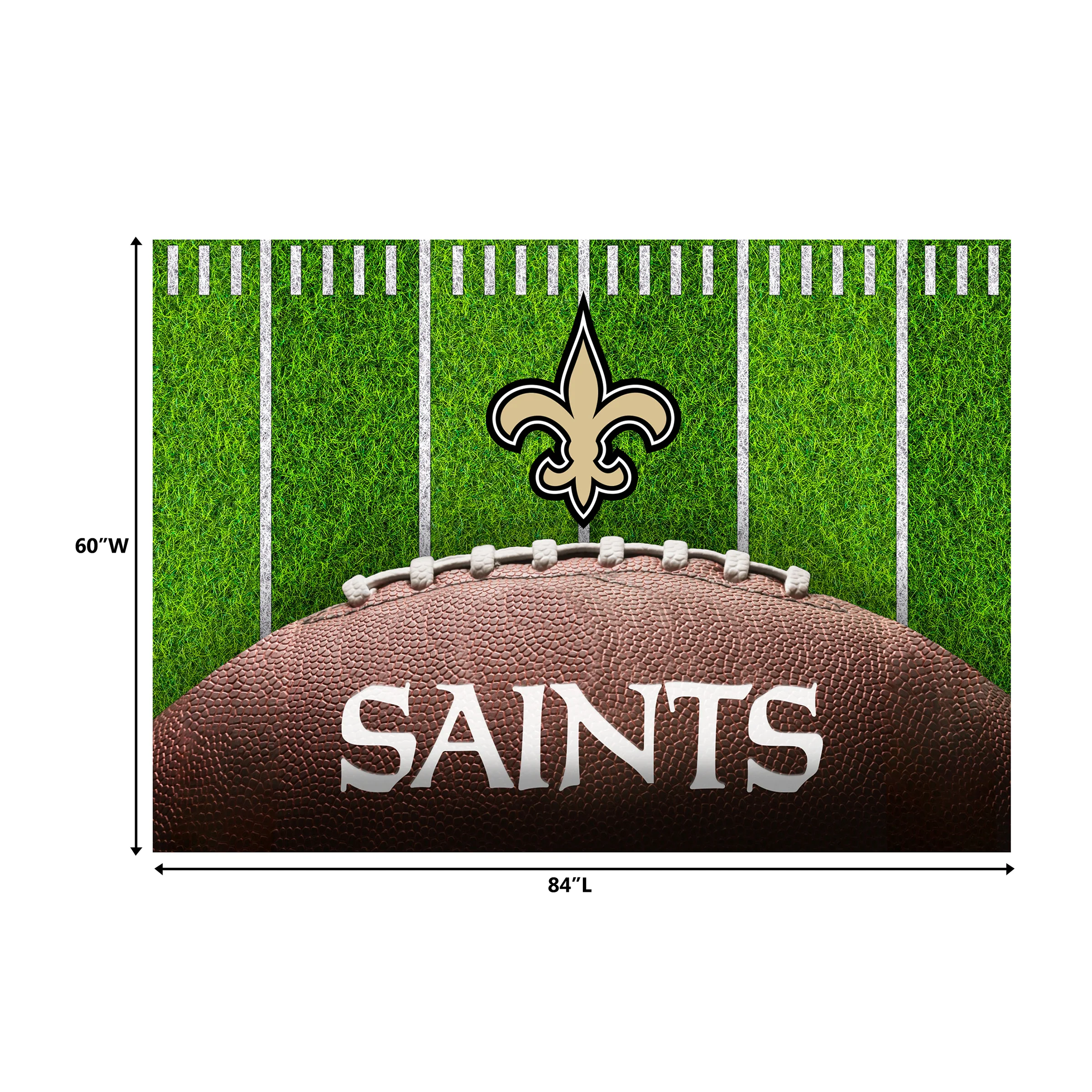 NFL Licensed 5x7 Football Field Area Rugs - Image 44