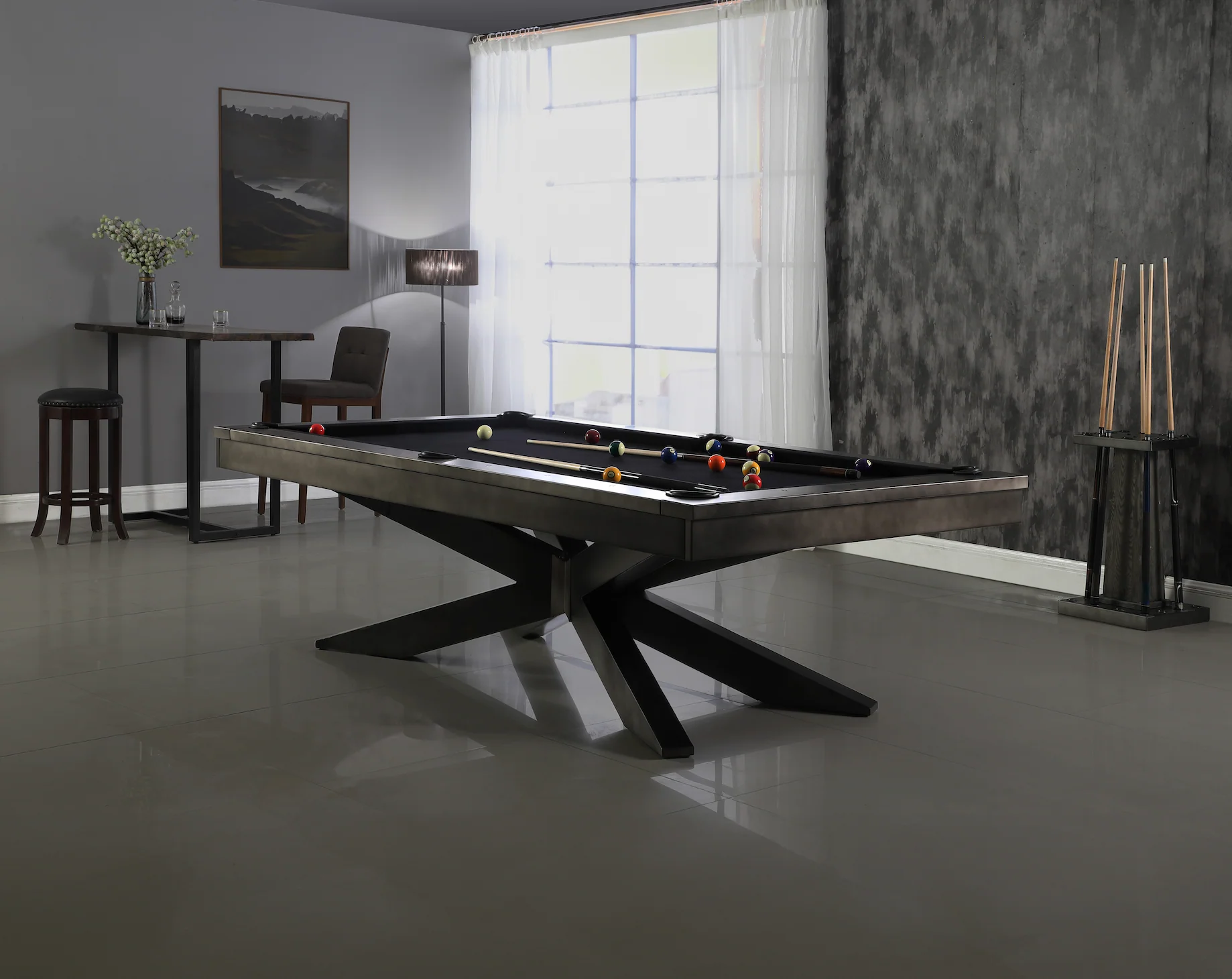 Felix 8' Pool Table - Image 4