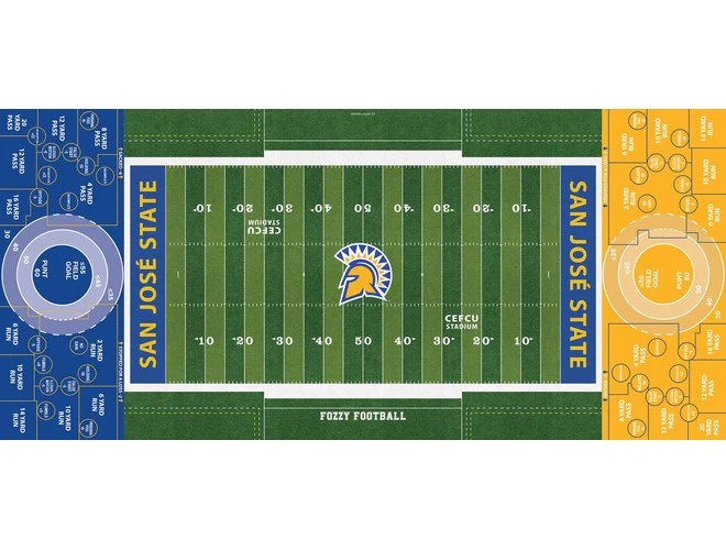 Fozzy Football NCAA Licensed Game Mats - Image 13