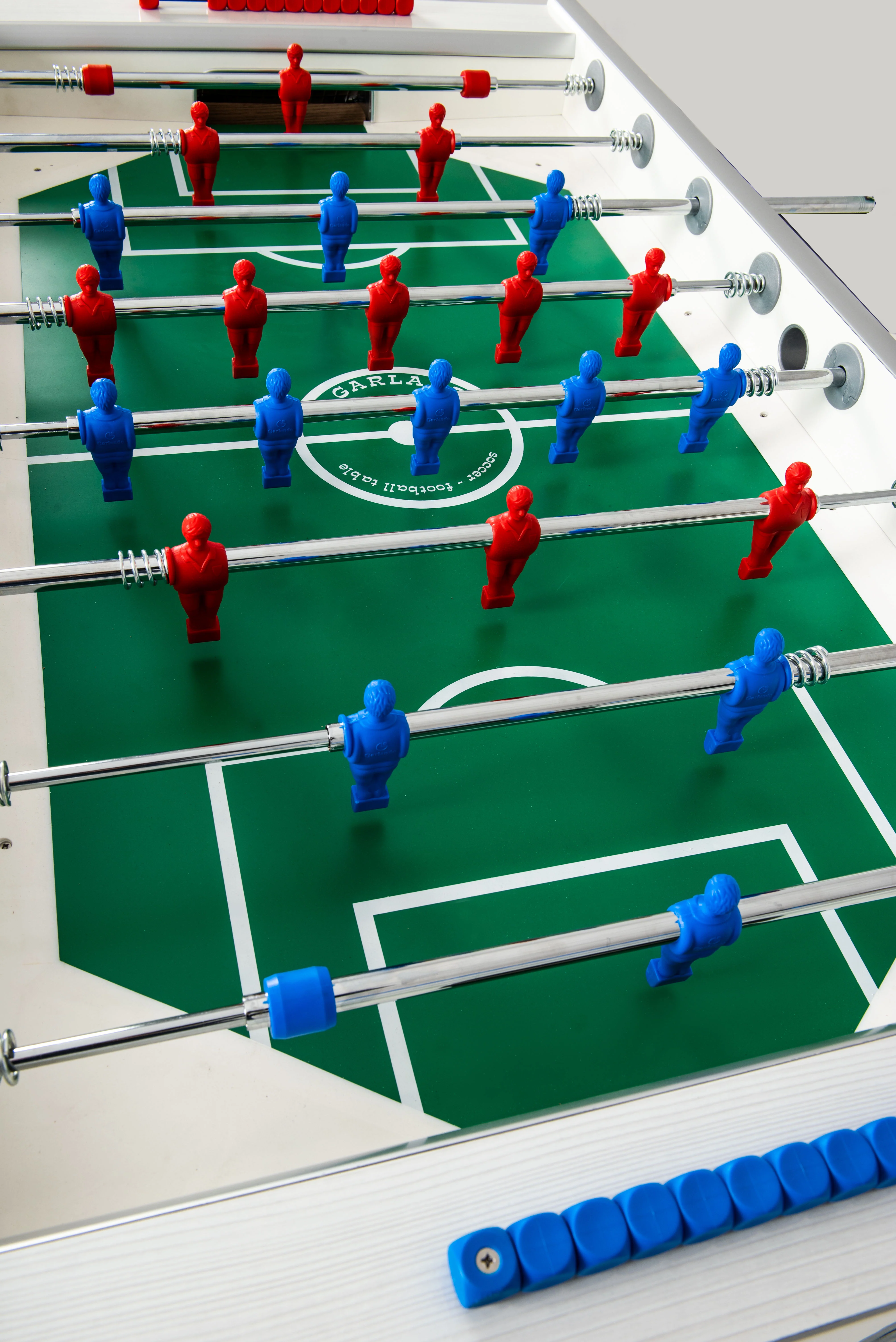 Garlando G-500 Outdoor Foosball Table (White) - Image 3