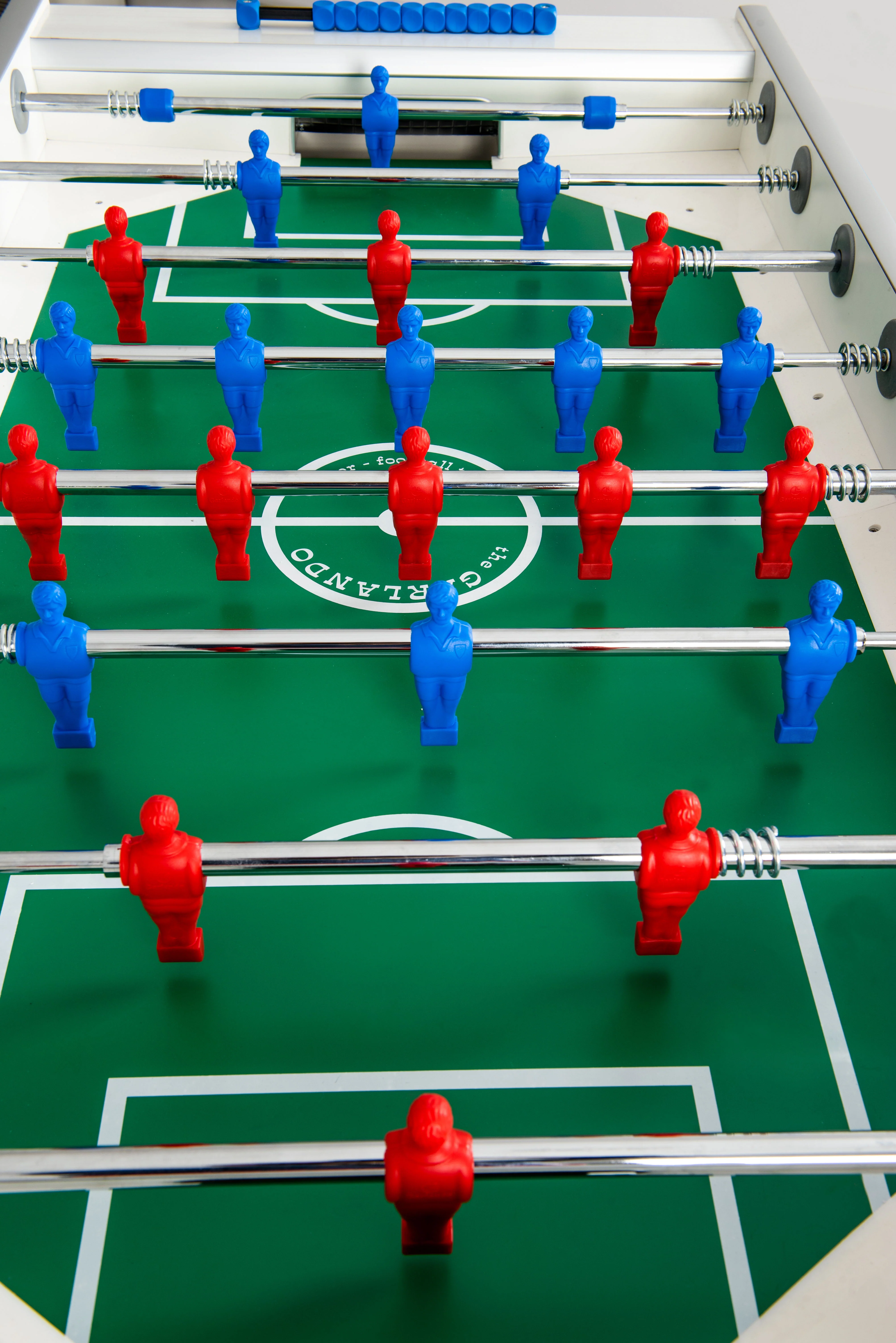 Garlando G-500 Outdoor Foosball Table (White) - Image 7