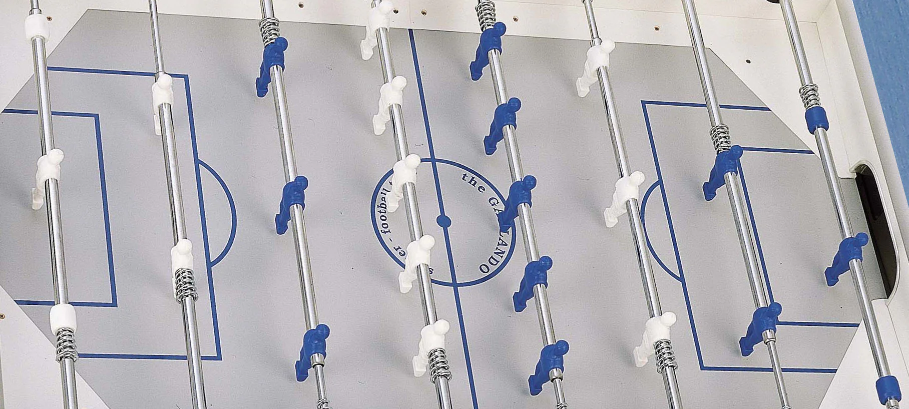 Garlando G-500 Outdoor Foosball Table (Blue) - Image 11