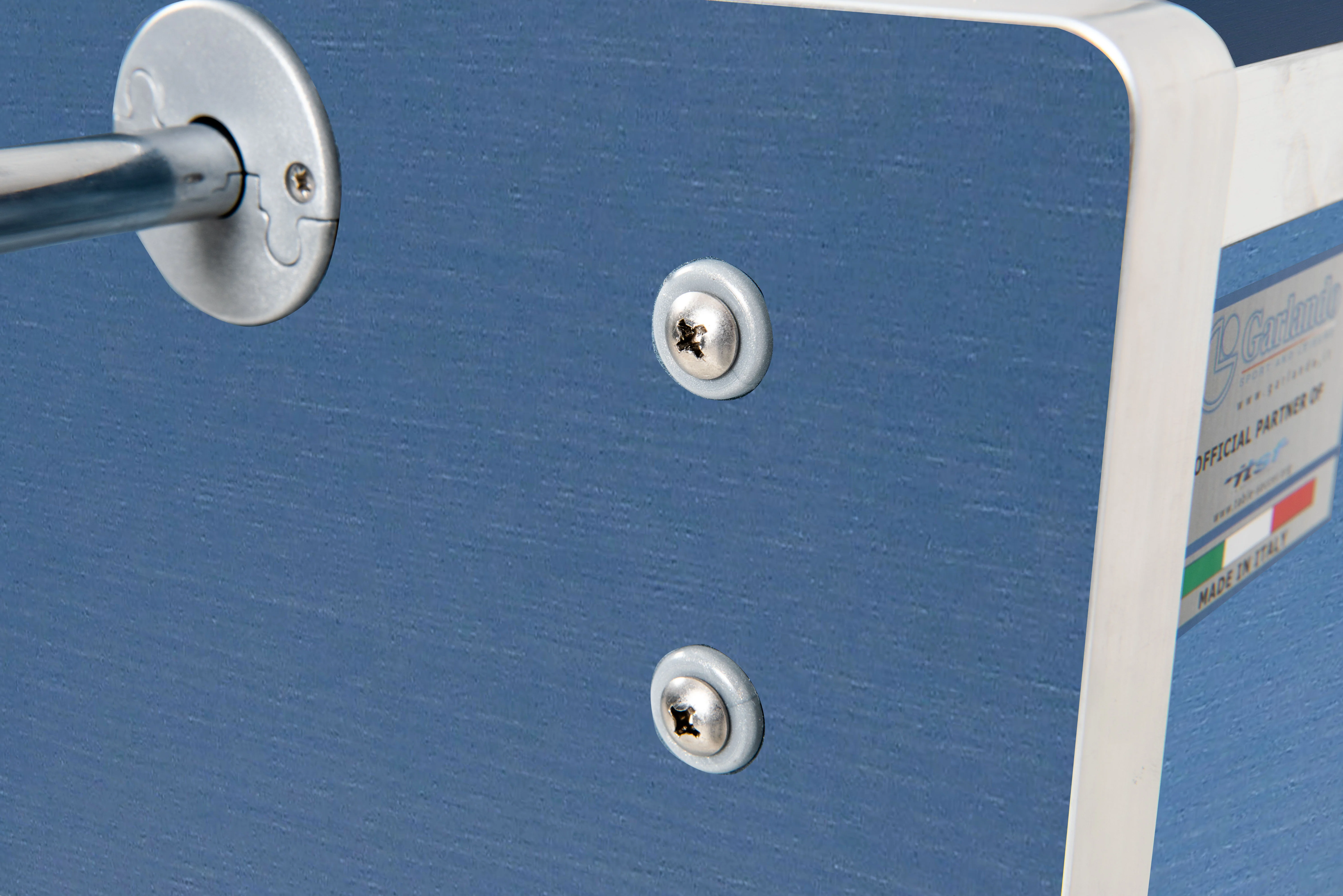 Garlando G-500 Outdoor Foosball Table (Blue) - Image 3