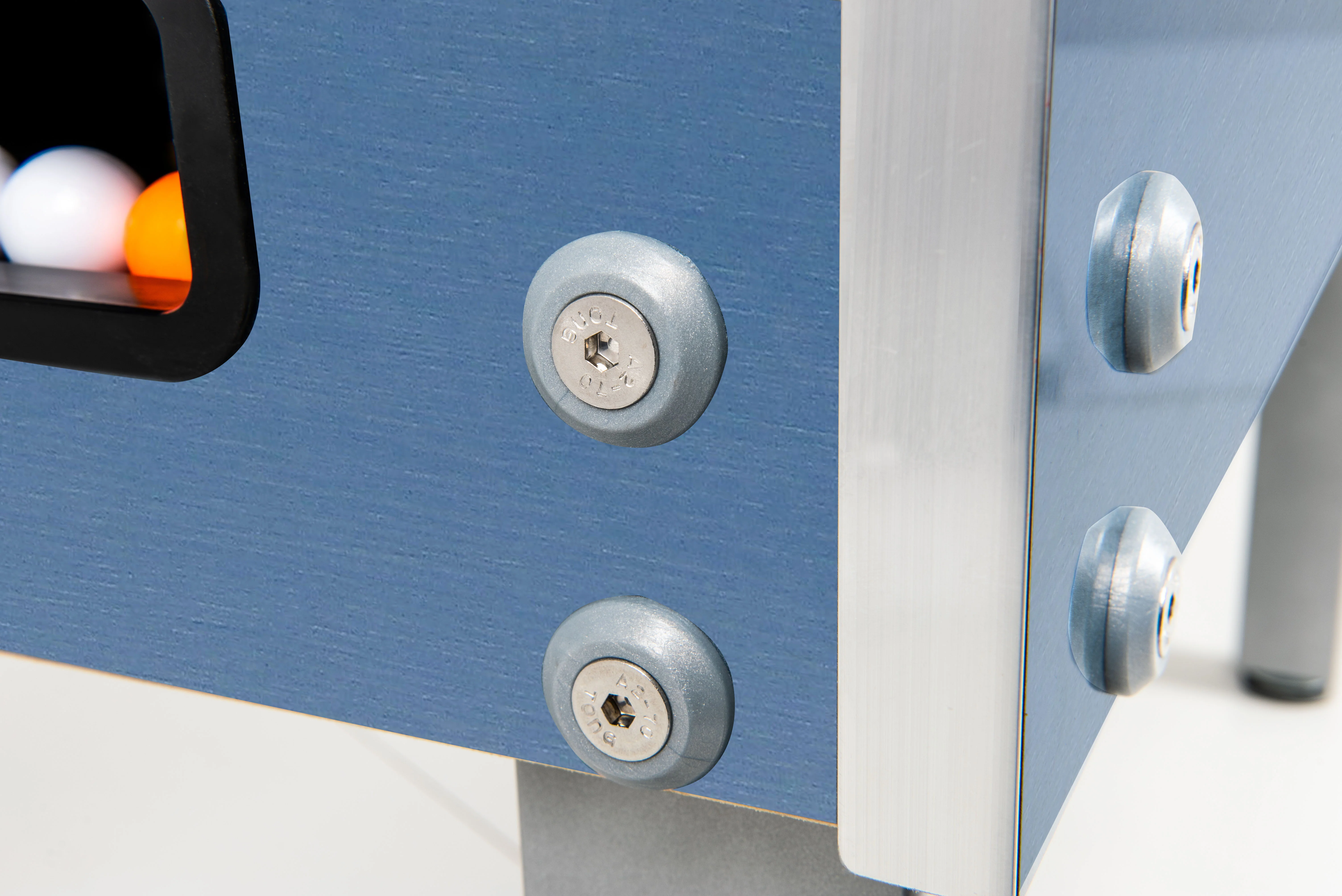Garlando G-500 Outdoor Foosball Table (Blue) - Image 4