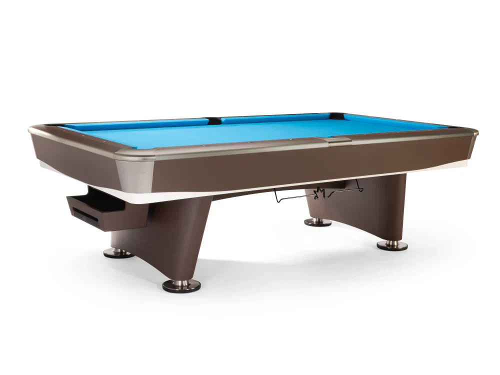 Gold Crown VII 8' Pool Table - Classic Brown - Image 2