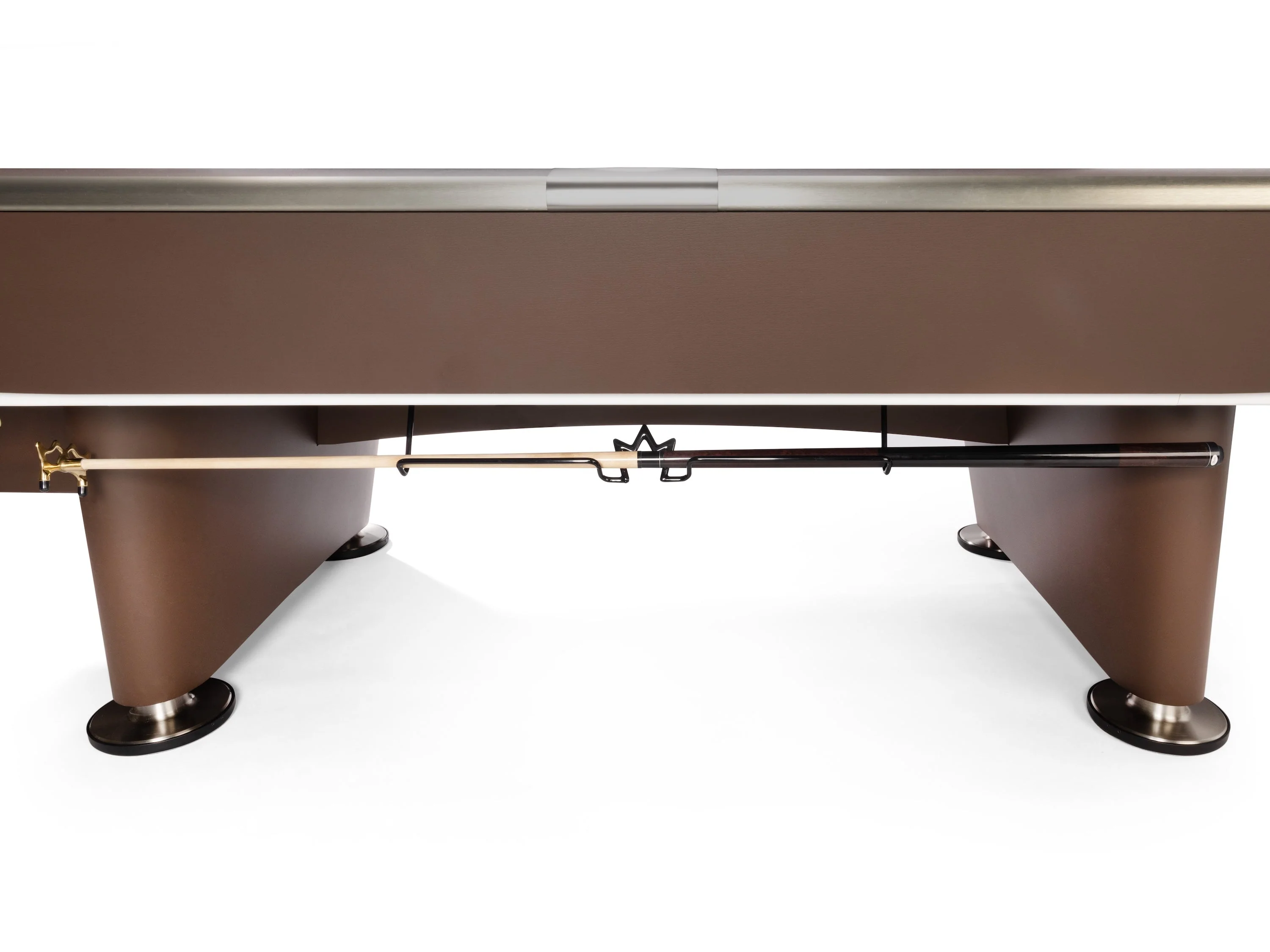Gold Crown VII 8' Pool Table - Classic Brown - Image 4