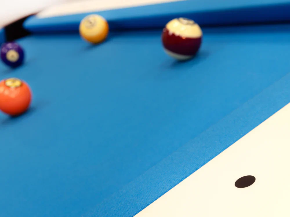 Gold Crown VII 9' Pool Table - Modern White - Image 7
