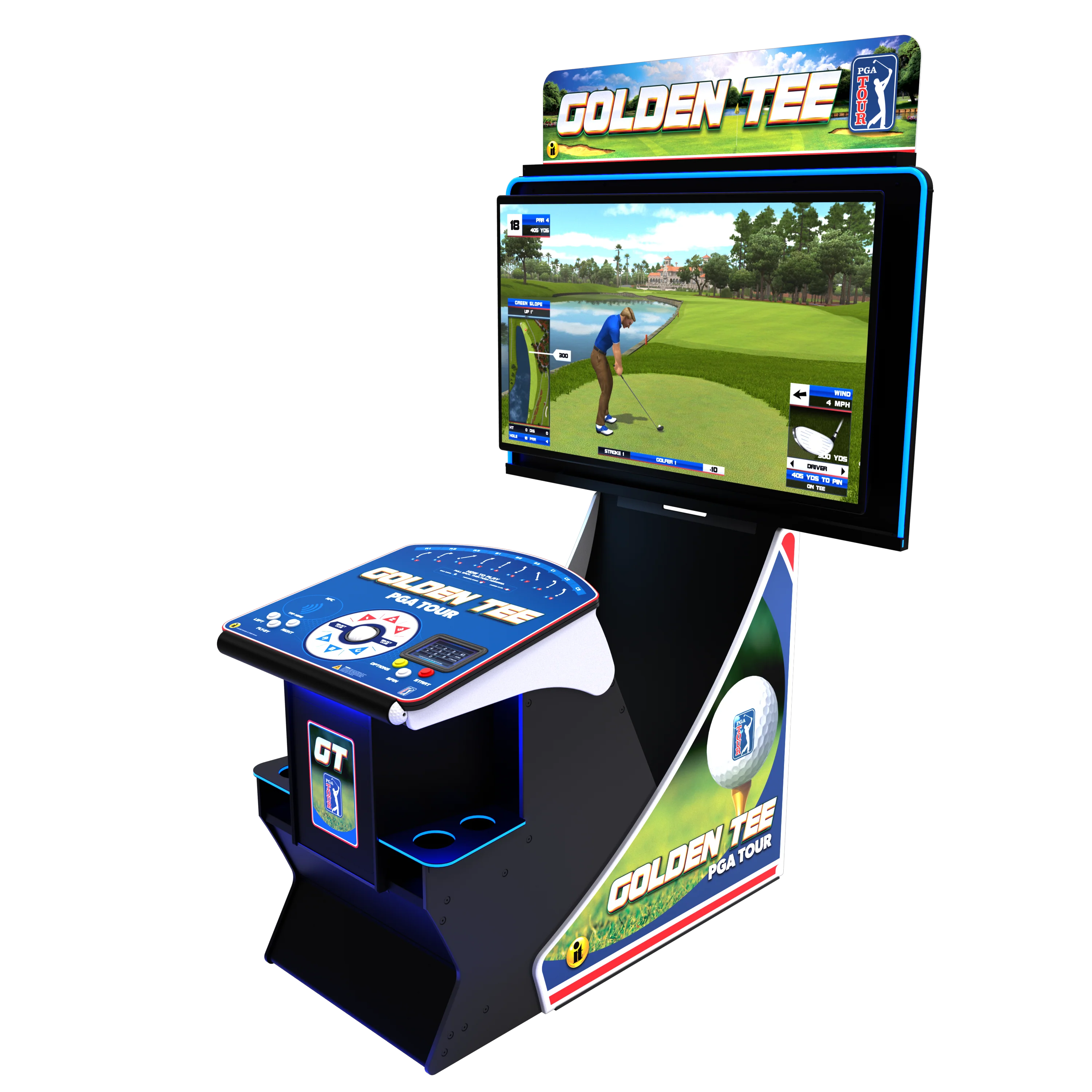 Golden Tee PGA TOUR Clubhouse Deluxe Edition - Image 2
