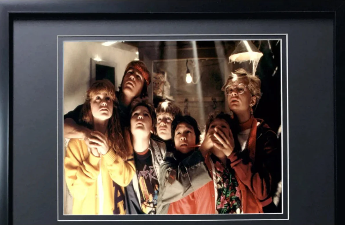"Goonies" Fratellis Movie Car License Plate Framed Collage - Image 4