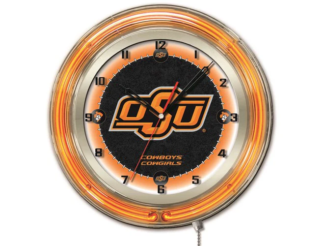 NCAA Licensed 19" Neon Clock - Image 15
