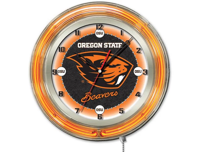 NCAA Licensed 19" Neon Clock - Image 16