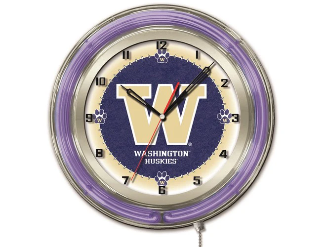 NCAA Licensed 19" Neon Clock - Image 22