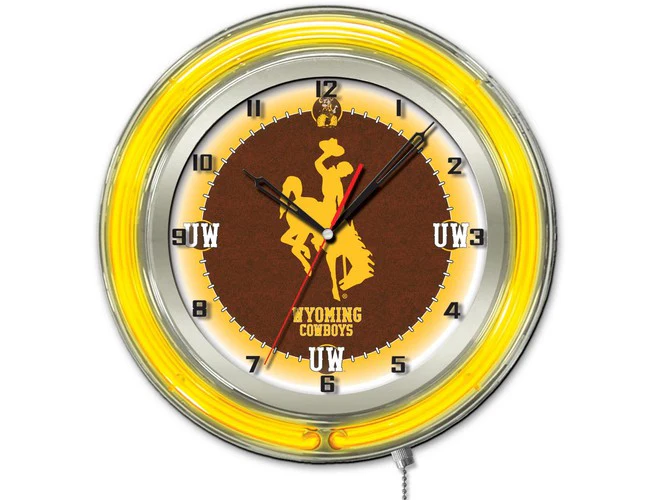 NCAA Licensed 19" Neon Clock - Image 23
