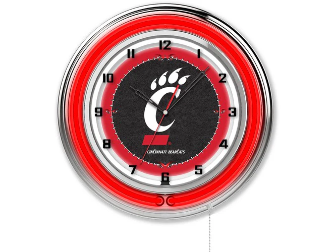 NCAA Licensed 19" Neon Clock - Image 24