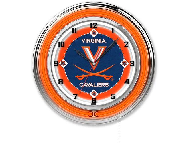 NCAA Licensed 19" Neon Clock - Image 27