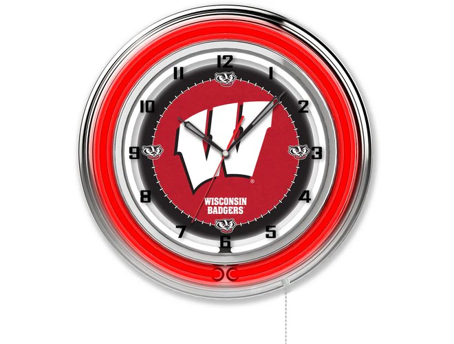 NCAA Licensed 19" Neon Clock - Image 28
