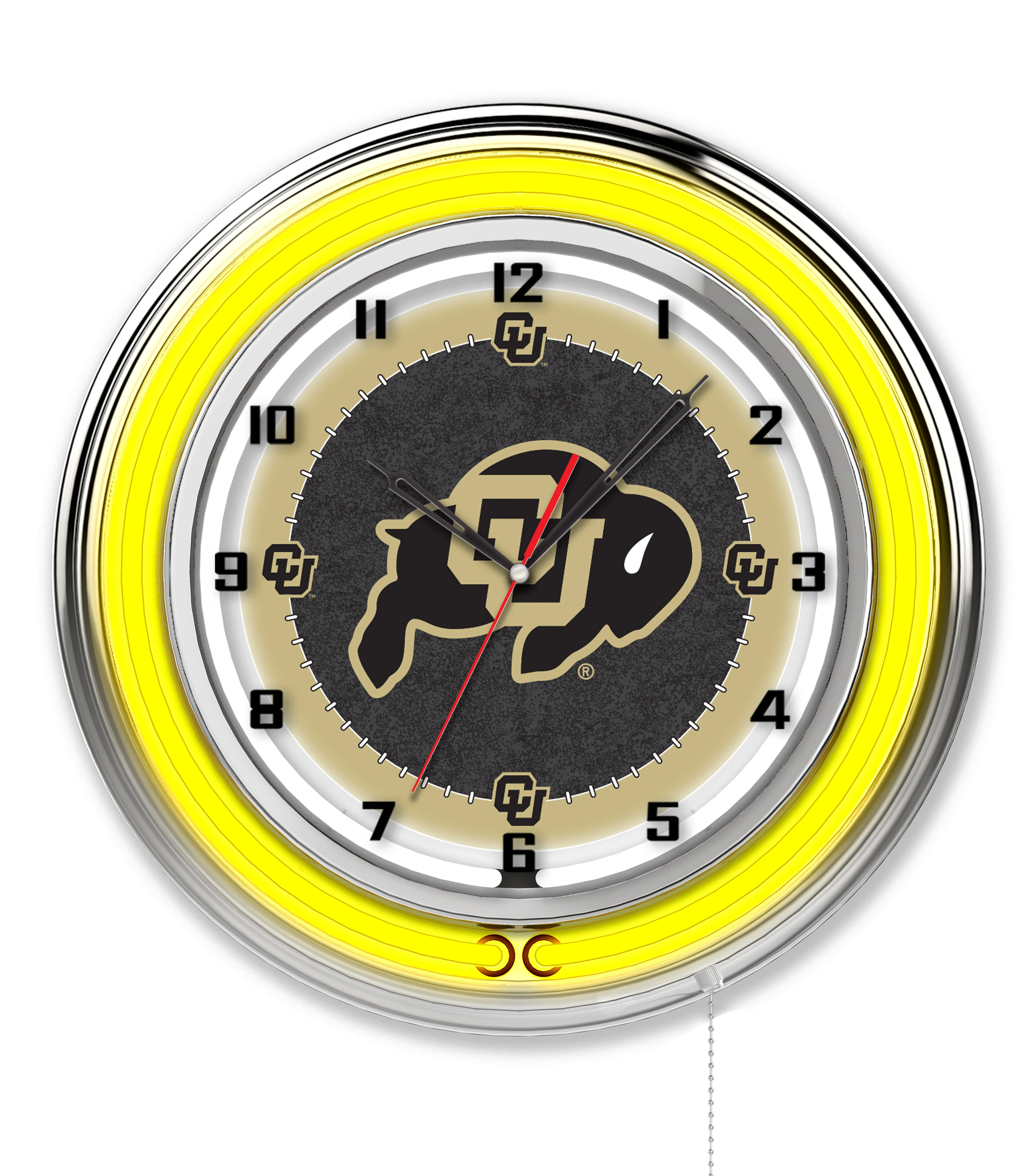 NCAA Licensed 19" Neon Clock - Image 31