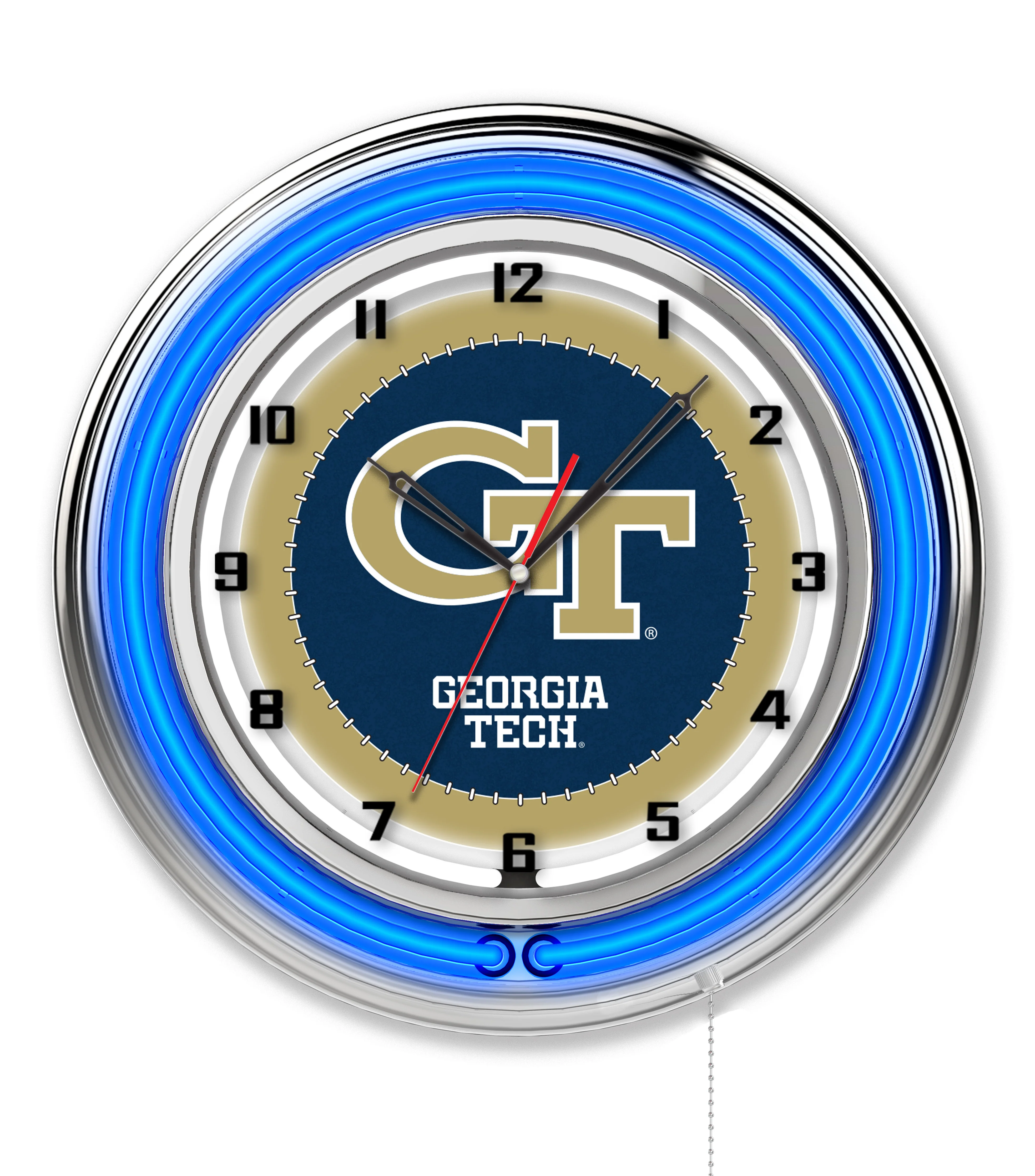 NCAA Licensed 19" Neon Clock - Image 34