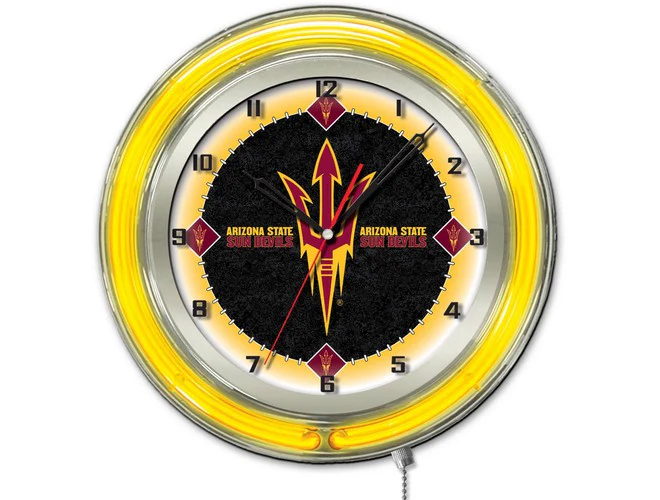 NCAA Licensed 19" Neon Clock - Image 4