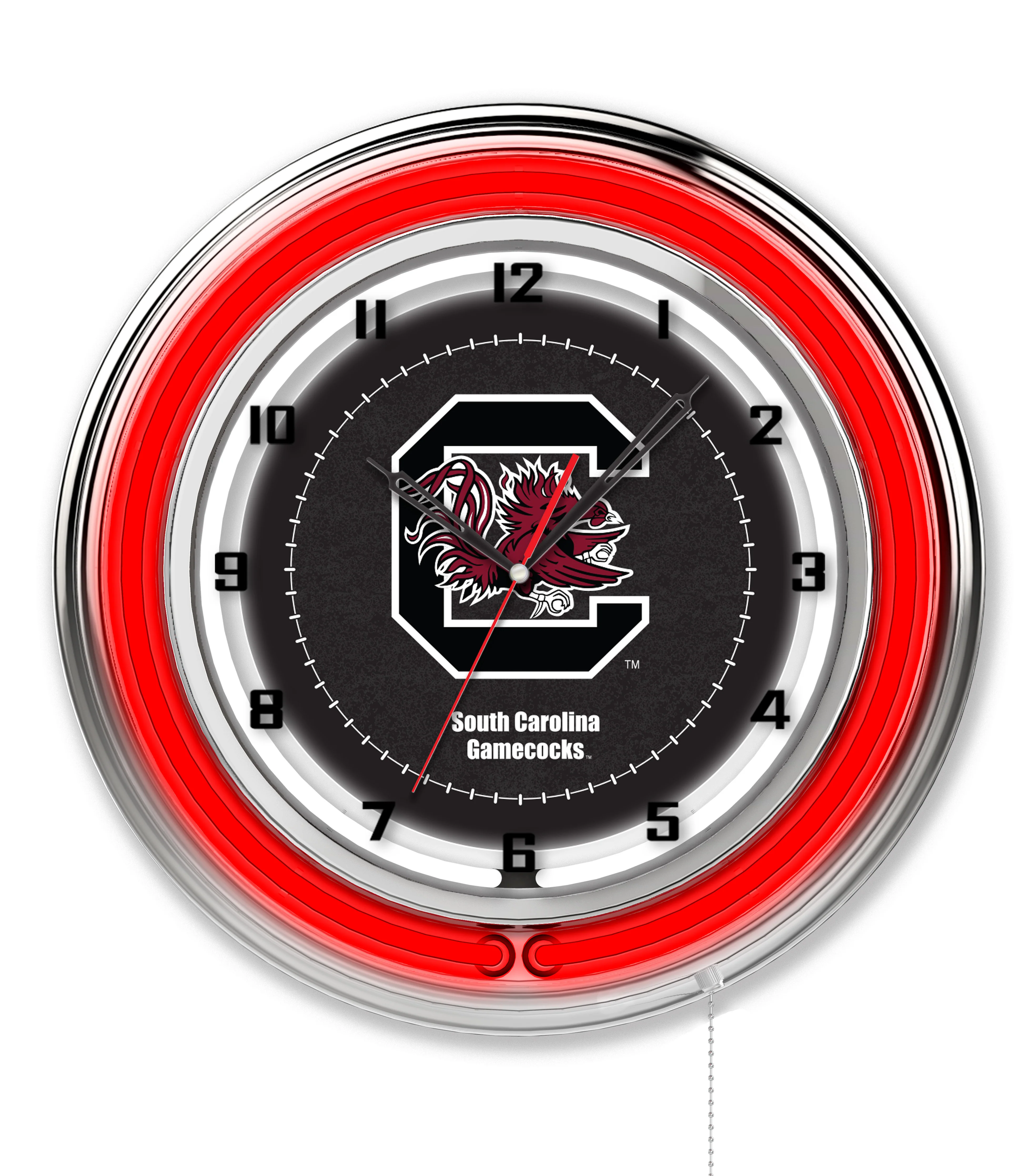 NCAA Licensed 19" Neon Clock - Image 41