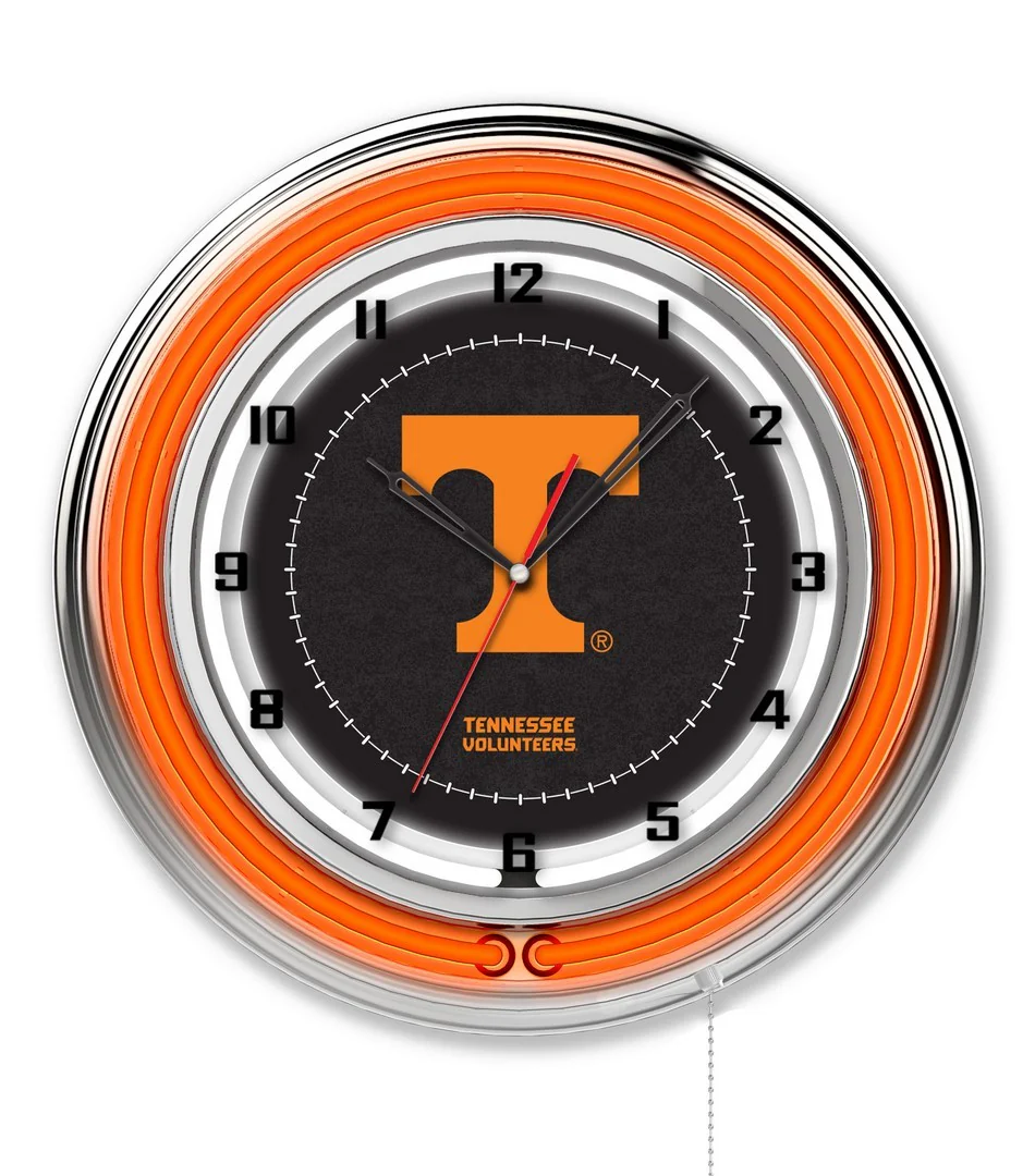 NCAA Licensed 19" Neon Clock - Image 42