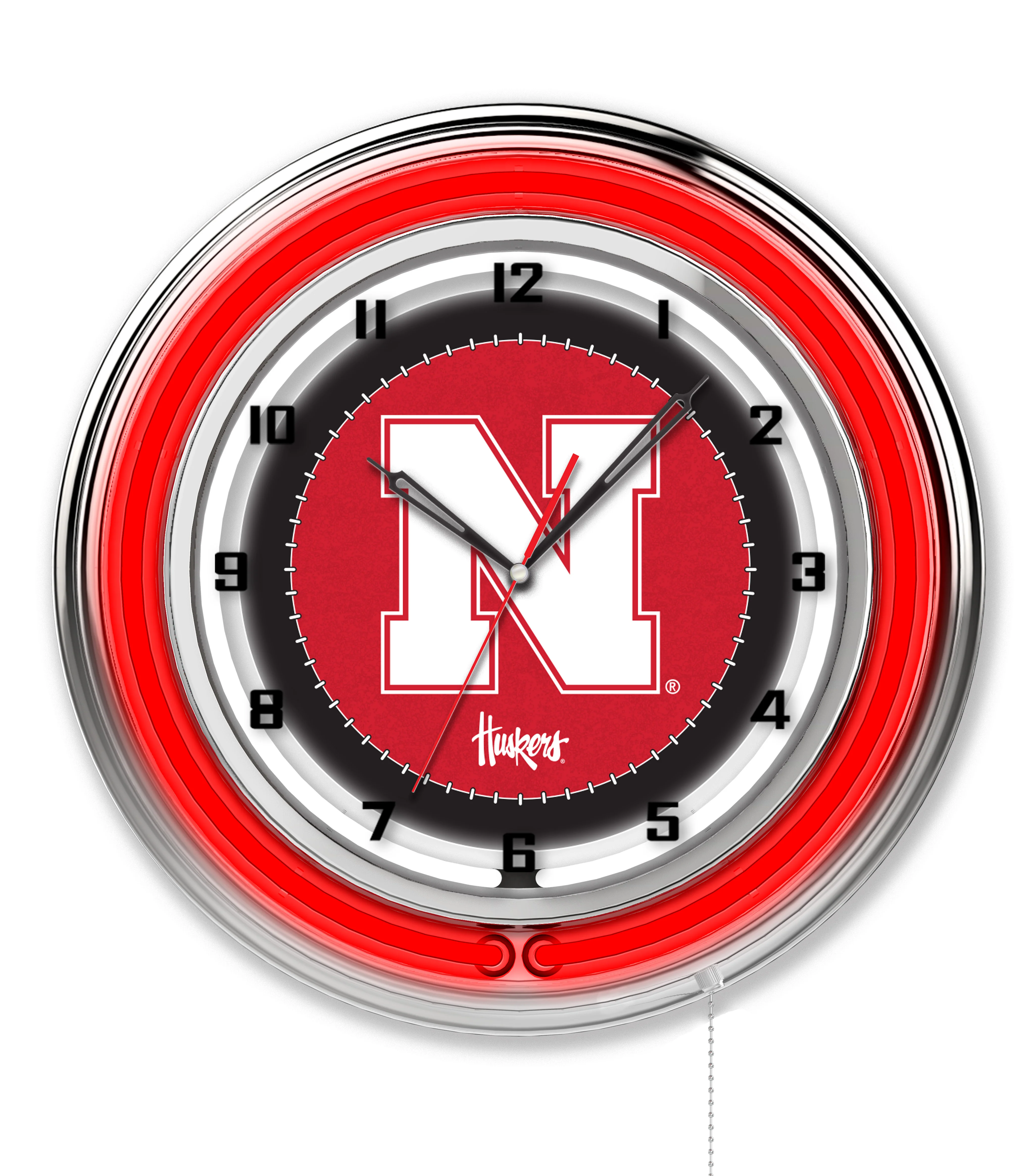 NCAA Licensed 19" Neon Clock - Image 55